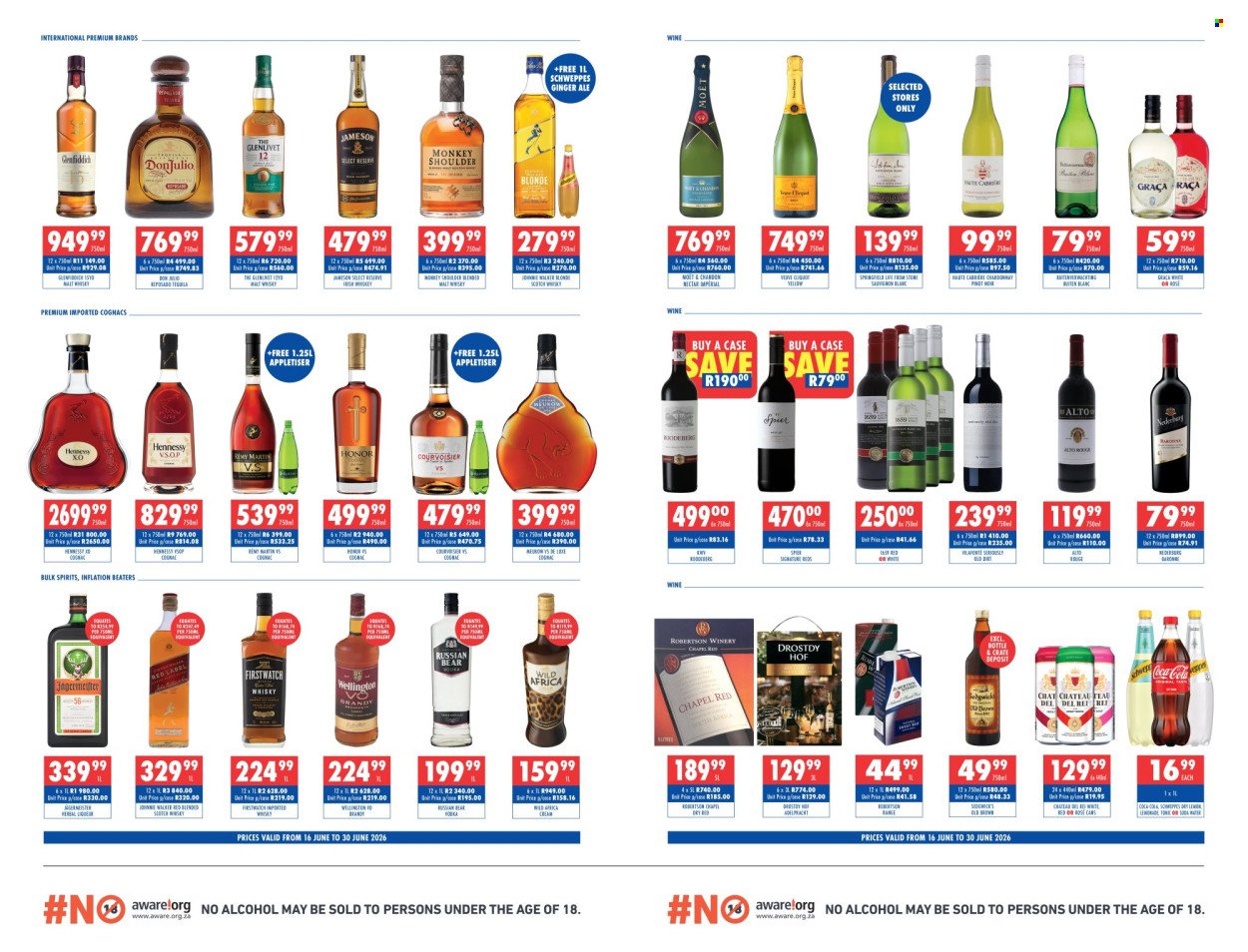 ULTRA LIQUORS specials - From Tuesday 16 Jun 2026