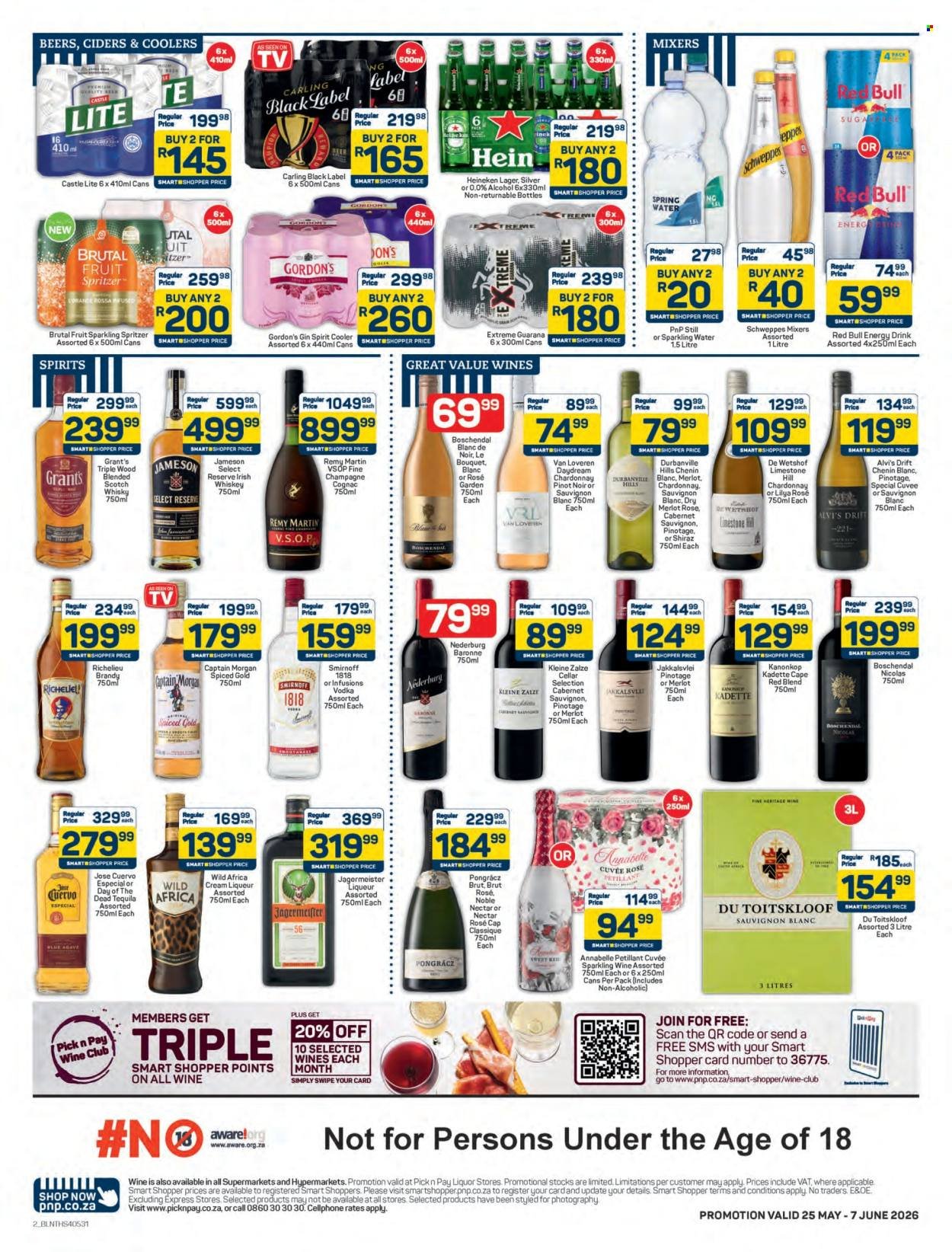 PICK N PAY specials - Liquor Specials (2026-05-25 - 2026-06-07) | 2