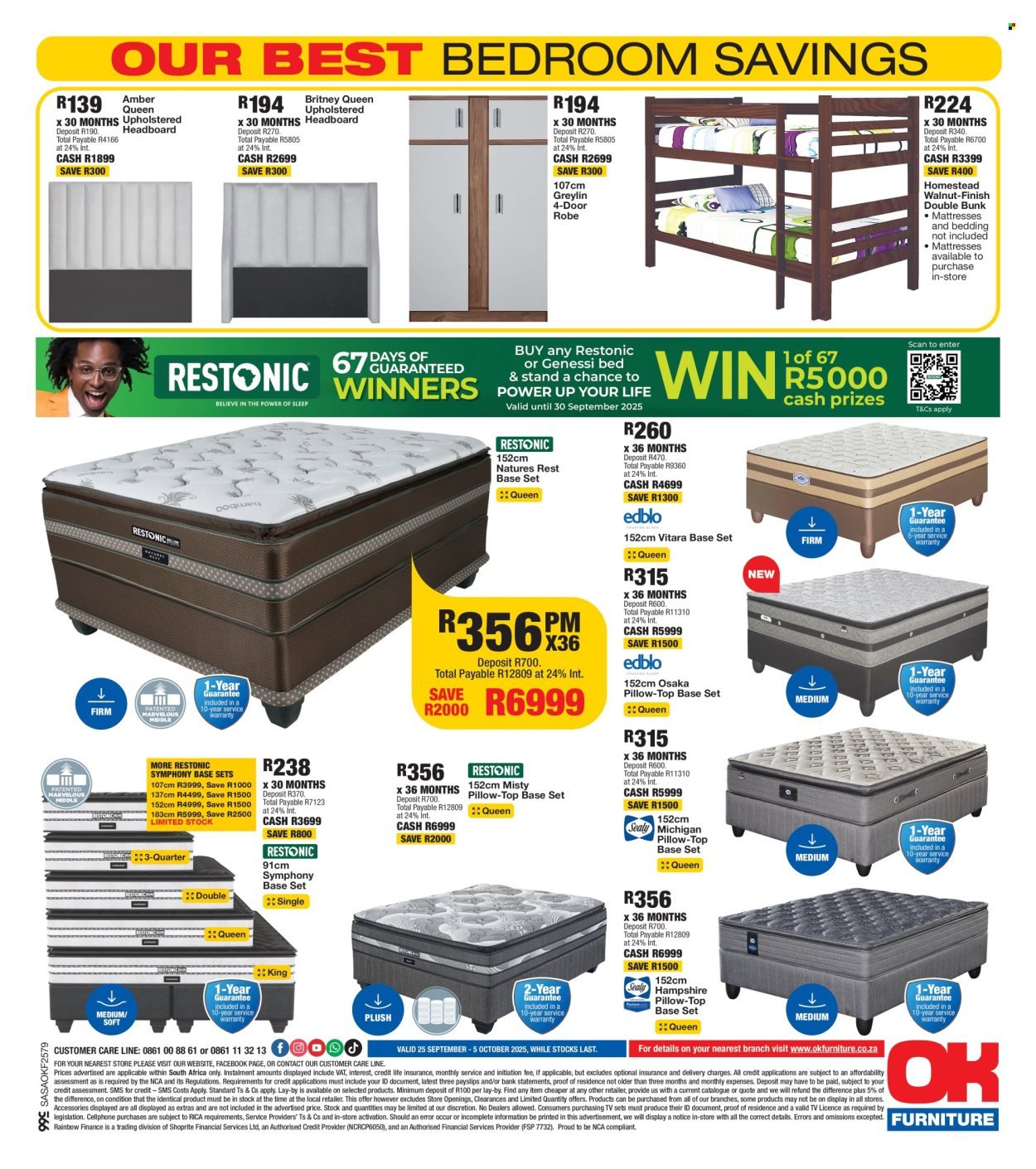 OK FURNITURE specials - From Thursday 25 Sept 2025 (2025-09-25 - 2025-10-05) | 8