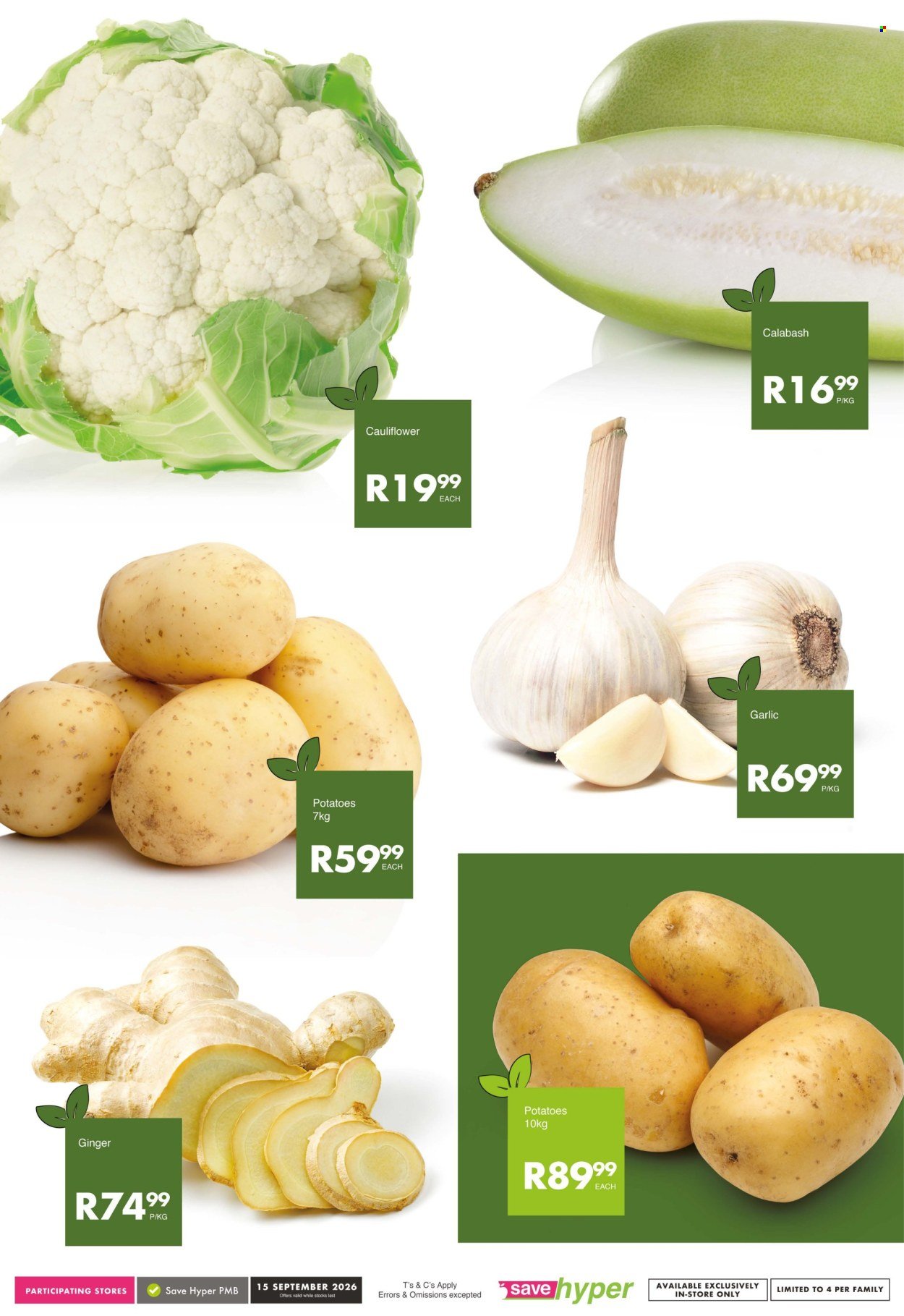 SAVE specials - From Tuesday 15 Sept 2026