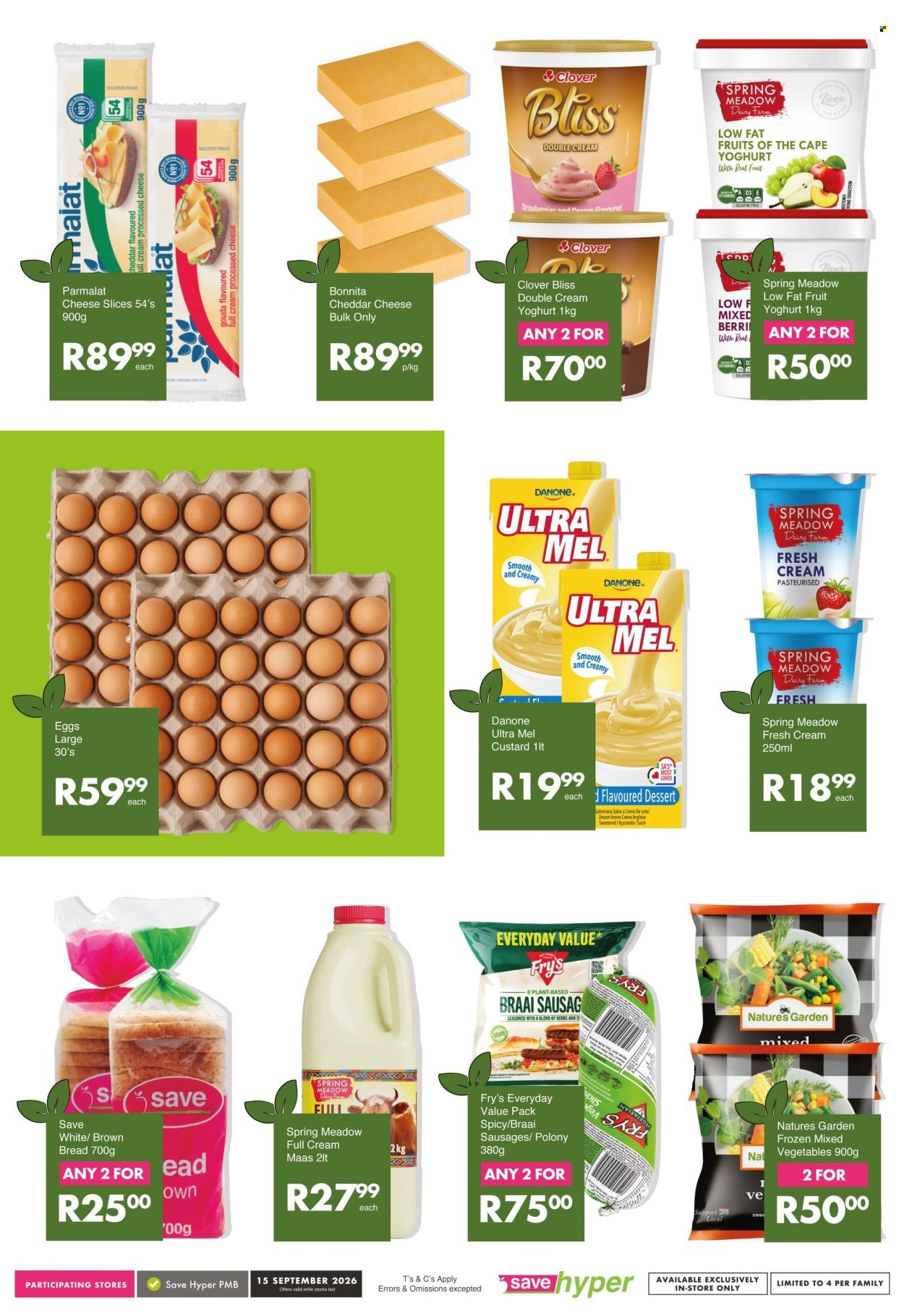SAVE specials - From Tuesday 15 Sept 2026