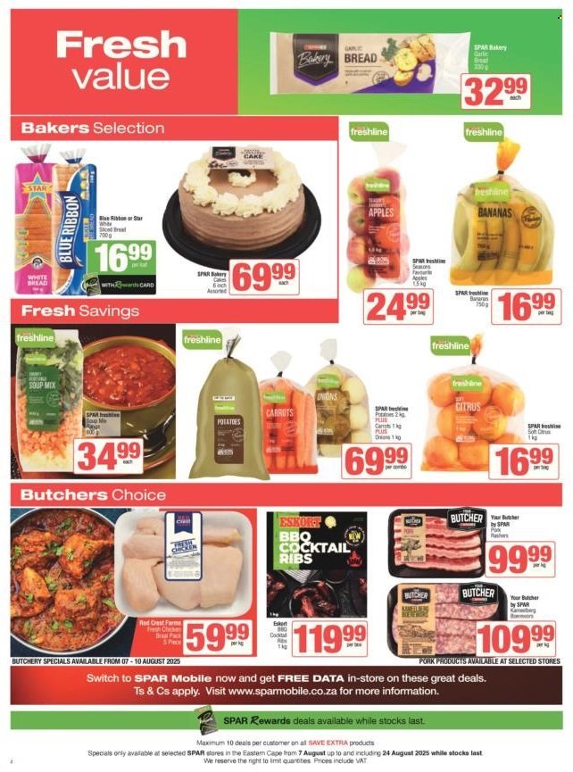 SPAR specials - Specials (2025-08-07 - 2025-08-24) | 2
