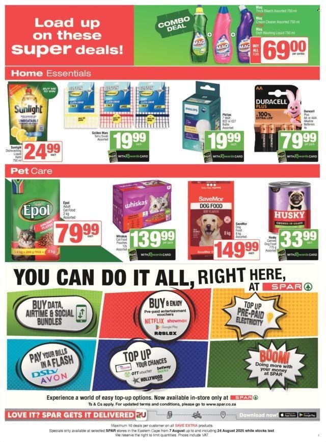 SPAR specials - Specials (2025-08-07 - 2025-08-24) | 7