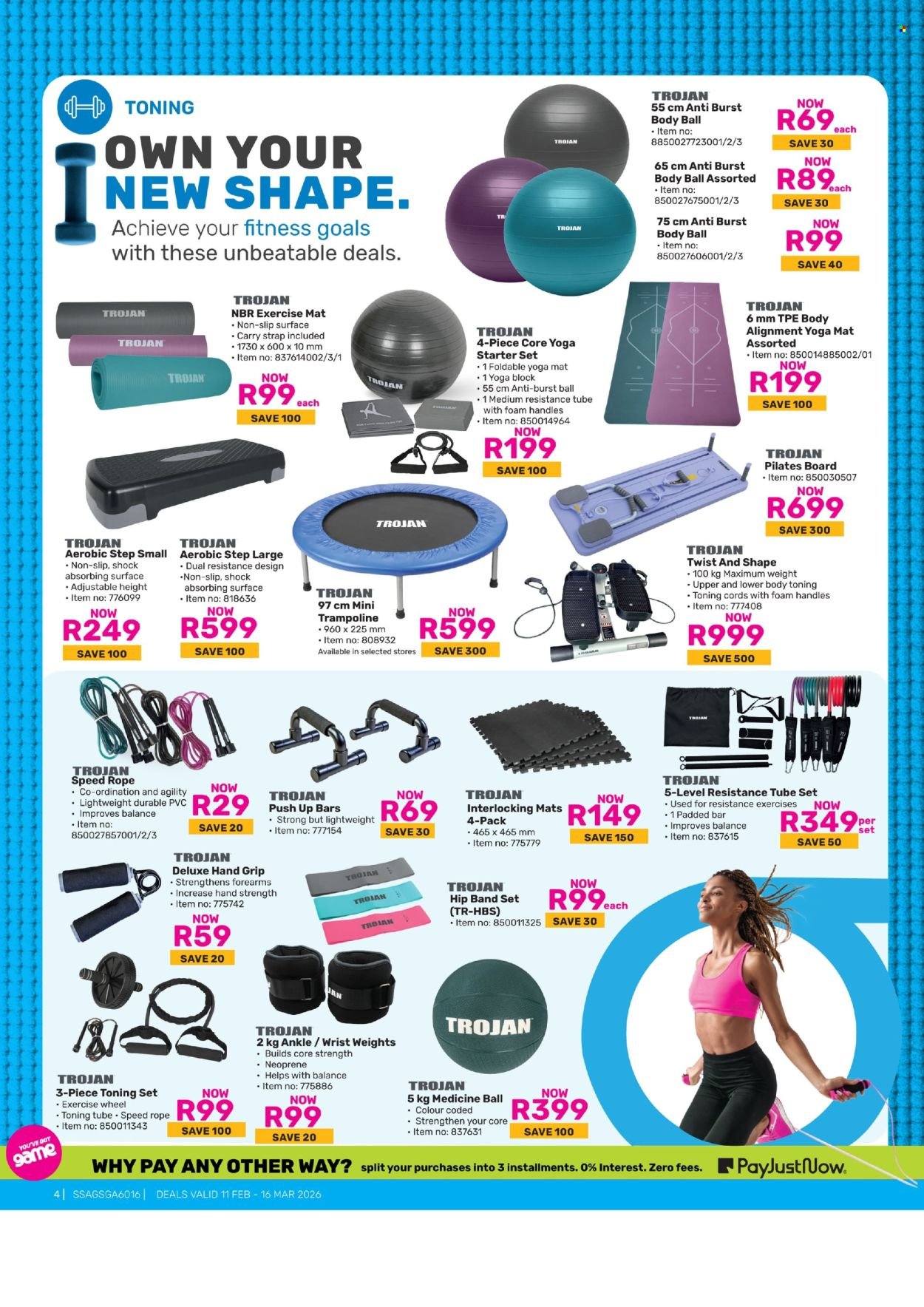 GAME specials - Back To Wellness (2026-02-11 - 2026-03-16) | 4