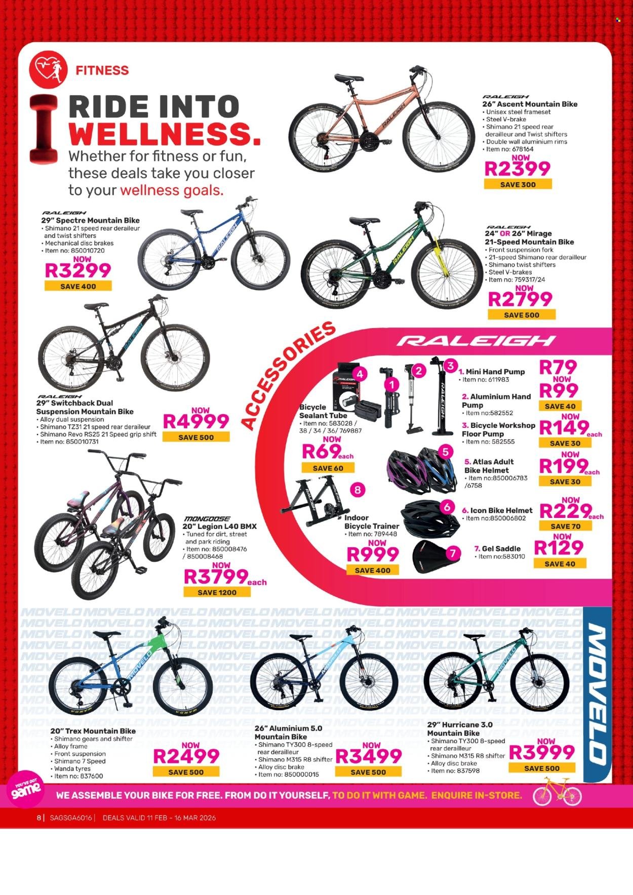 GAME specials - Back To Wellness (2026-02-11 - 2026-03-16) | 8