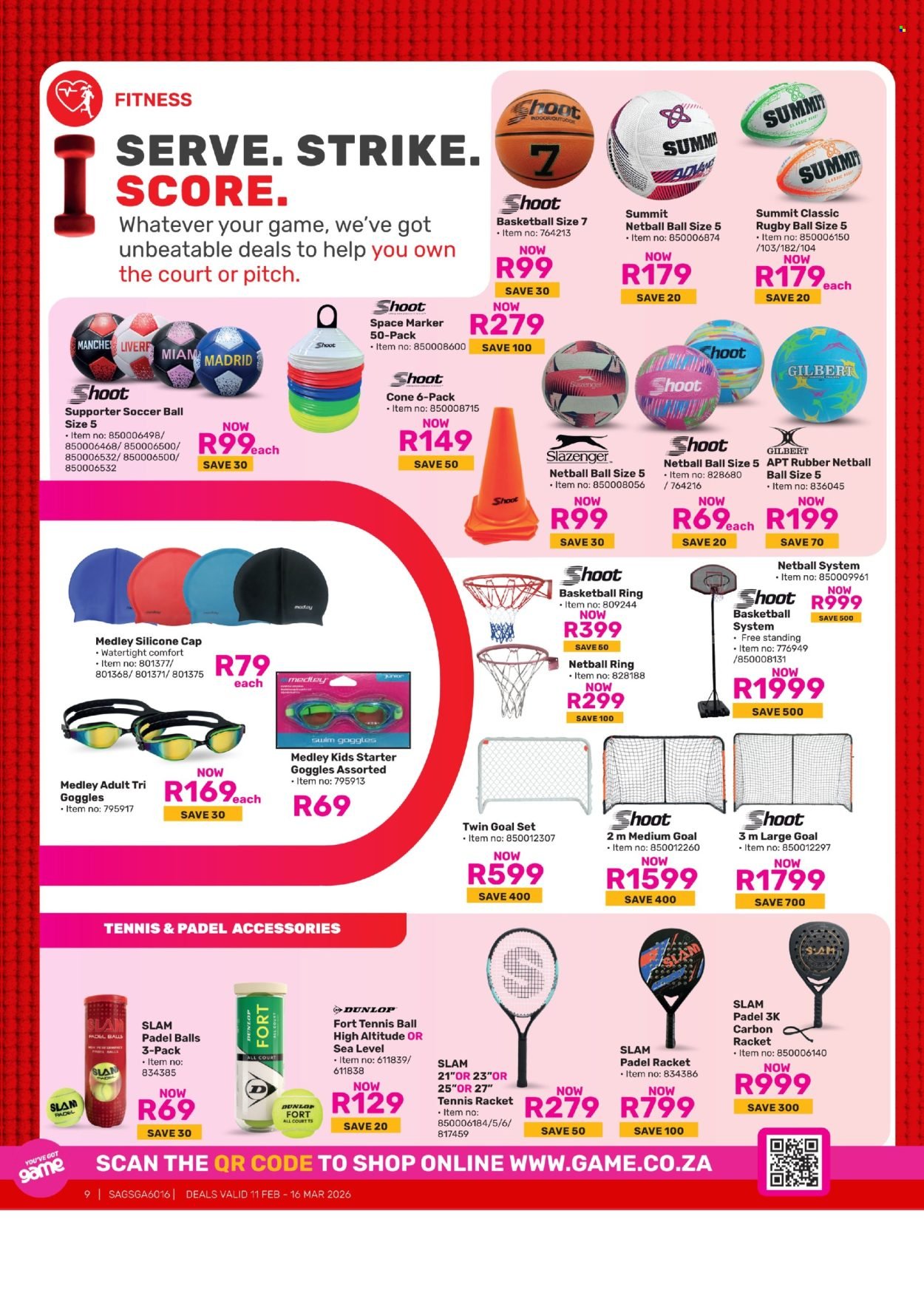 GAME specials - Back To Wellness (2026-02-11 - 2026-03-16) | 9