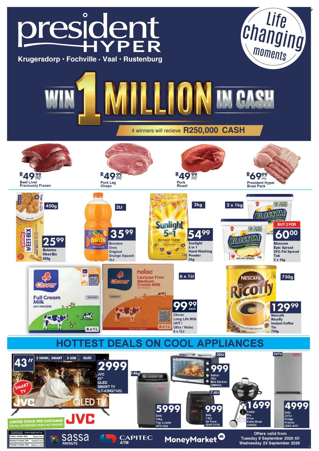 PRESIDENT HYPER specials - Win Your Share of R1 Million!