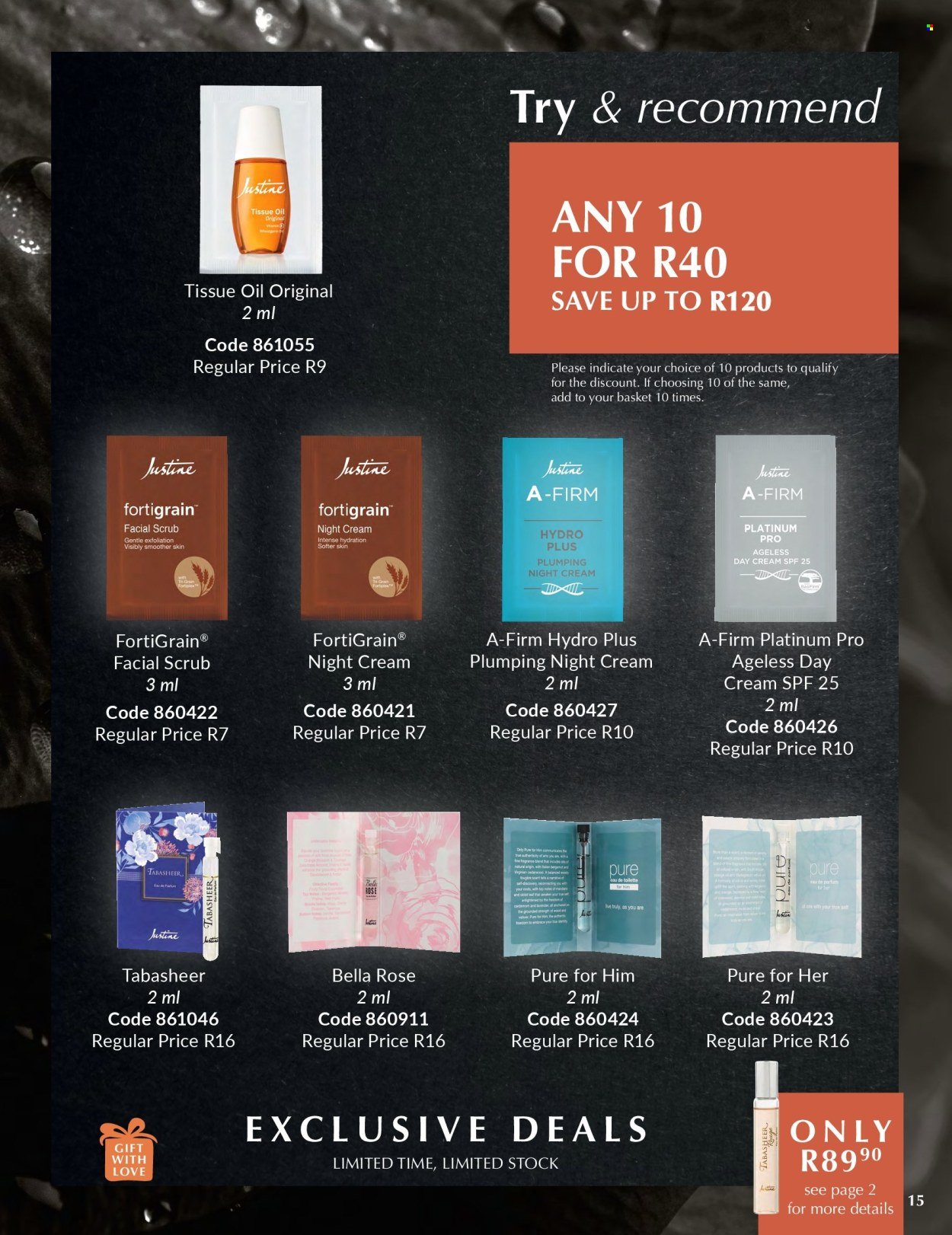 JUSTINE specials - BLACK FRIDAY SAVE UP TO 50% (2025-11-28 - 2025-11-30) | 15