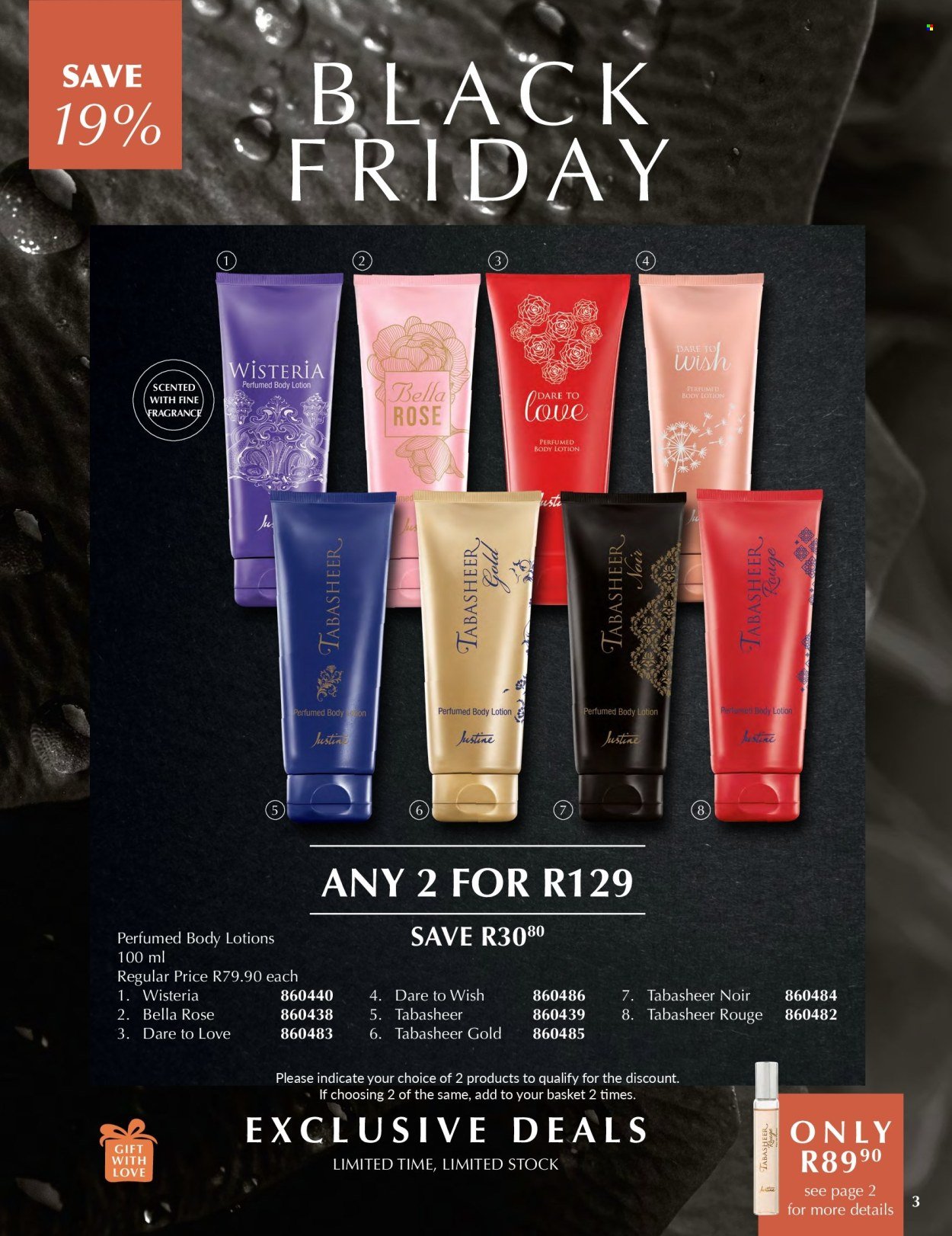 JUSTINE specials - BLACK FRIDAY SAVE UP TO 50% (2025-11-28 - 2025-11-30) | 3