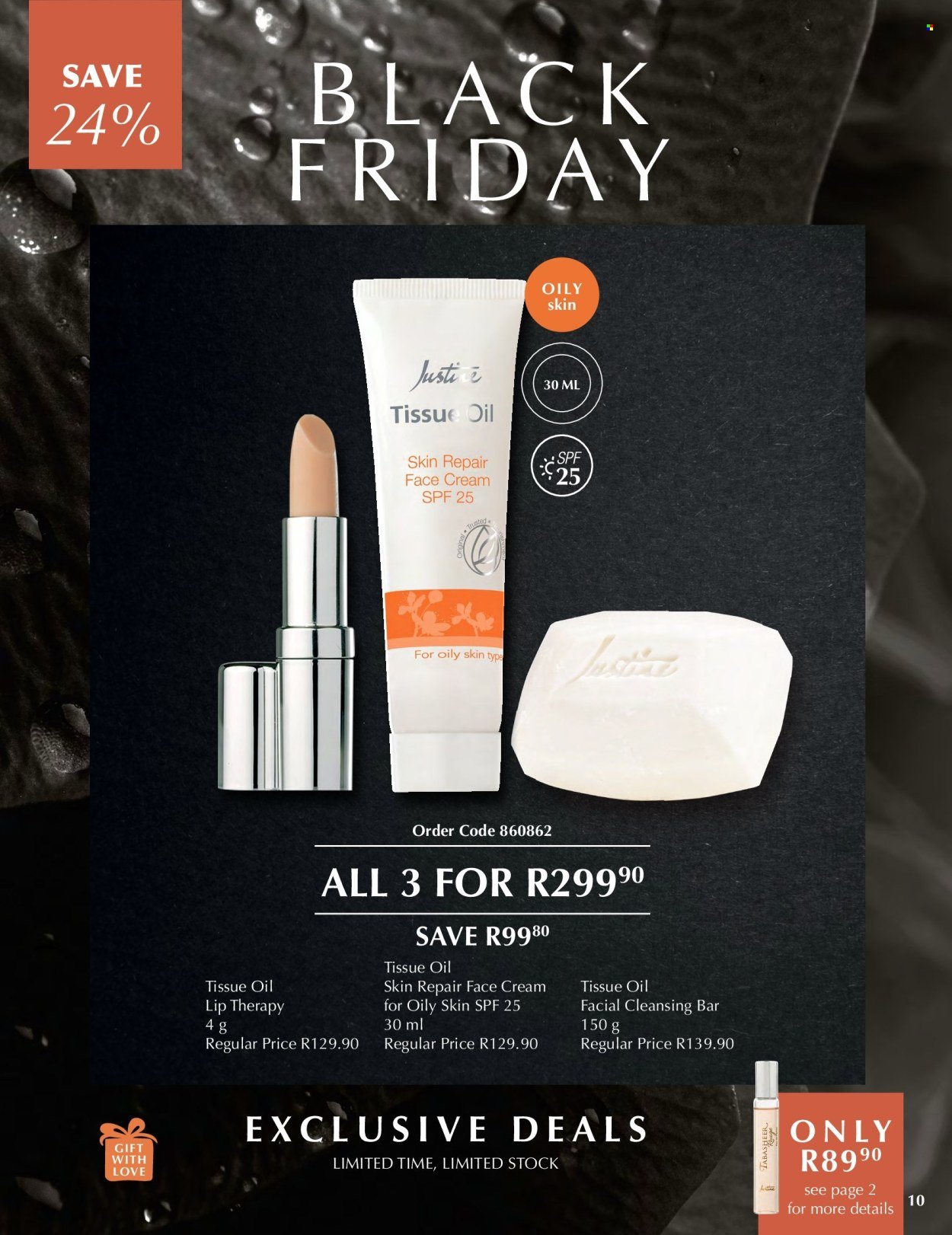 JUSTINE specials - BLACK FRIDAY SAVE UP TO 50% (2025-11-28 - 2025-11-30) | 10