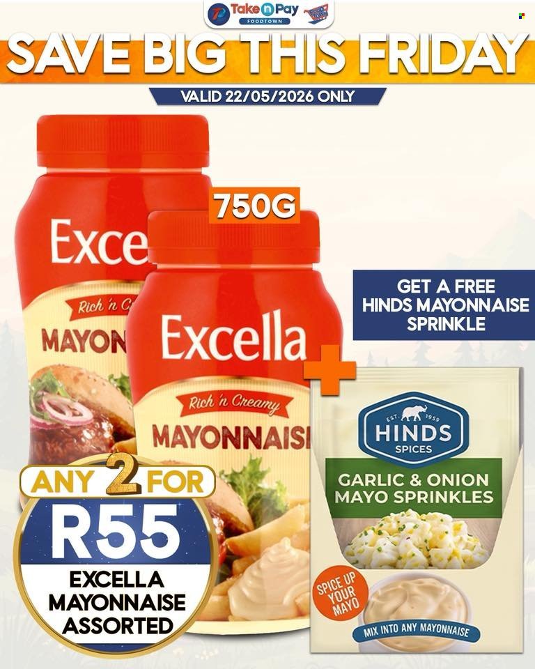 TAKE N PAY specials - From Friday 22 May 2026 (2026-05-22 - 2026-05-22) | 5