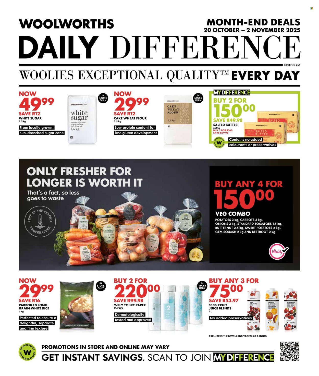 WOOLWORTHS specials - Daily Difference (2025-10-20 - 2025-11-02) | 1