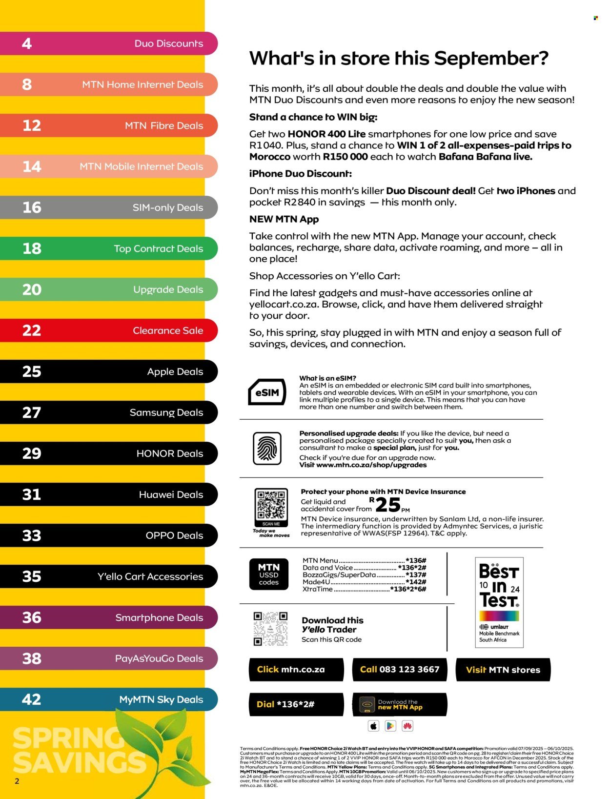 MTN specials - From Sunday 7 Sept 2025 (2025-09-07 - 2025-10-06) | 2