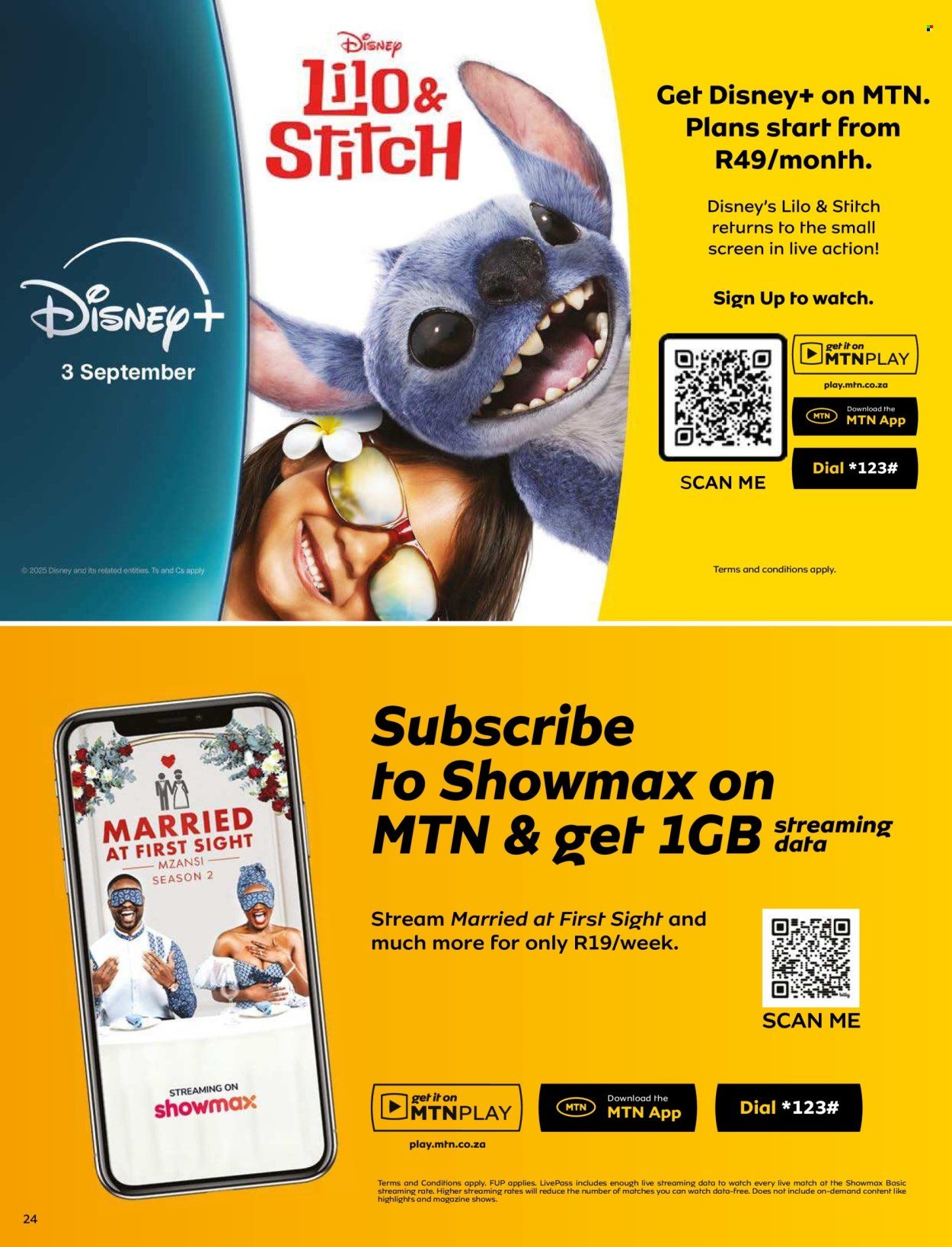 MTN specials - From Sunday 7 Sept 2025 (2025-09-07 - 2025-10-06) | 24
