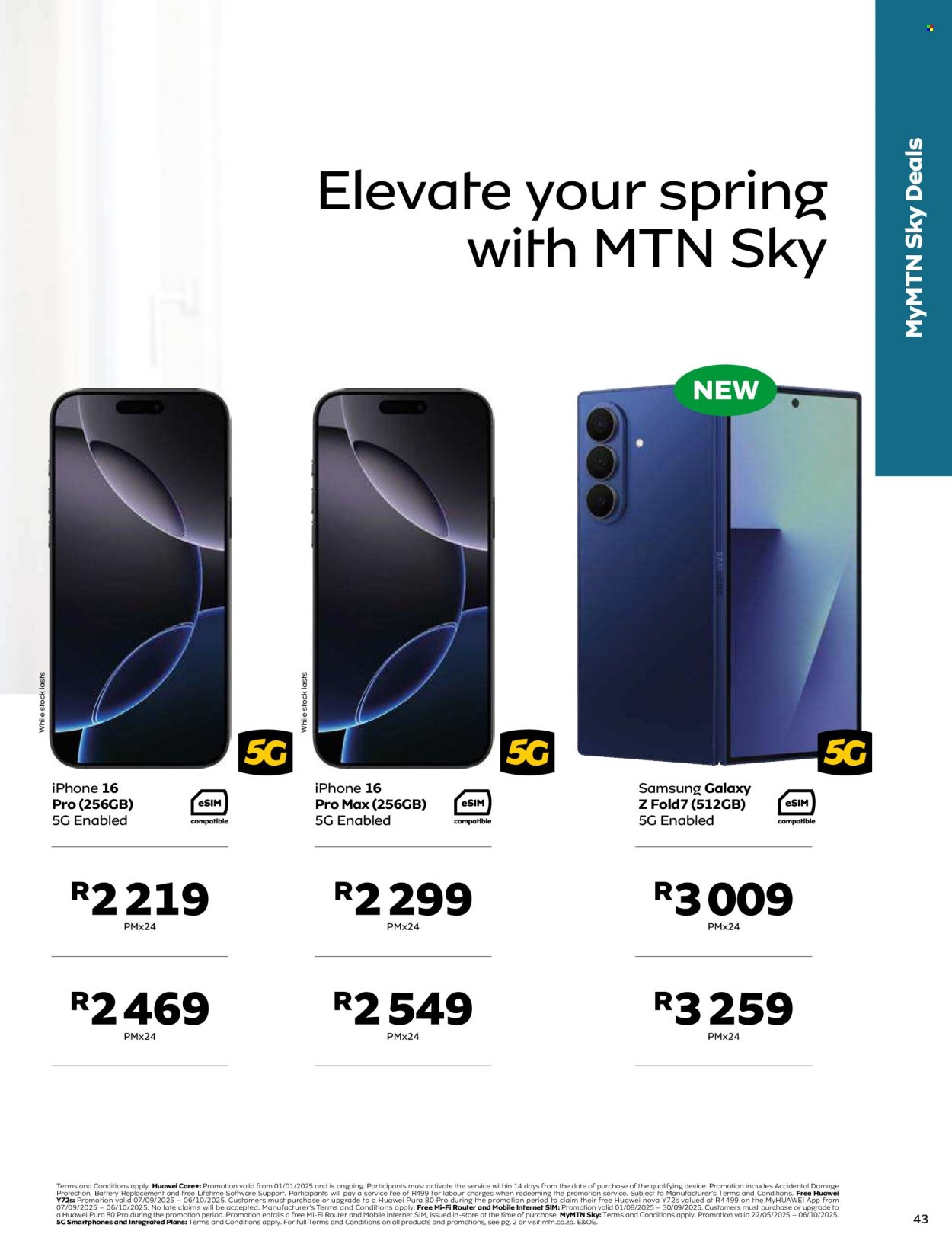 MTN specials - From Sunday 7 Sept 2025 (2025-09-07 - 2025-10-06) | 43