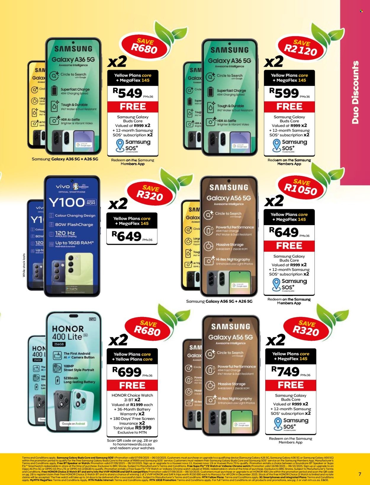 MTN specials - From Sunday 7 Sept 2025 (2025-09-07 - 2025-10-06) | 7