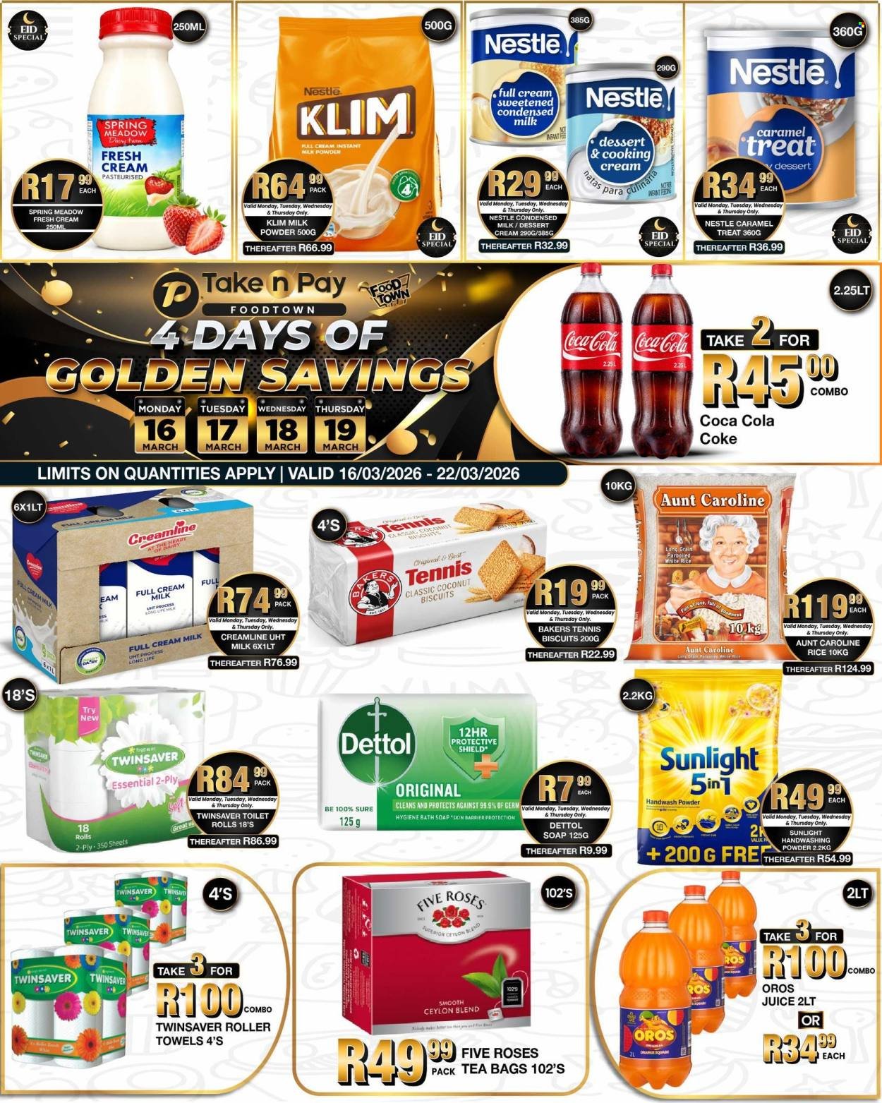TAKE N PAY specials - From Monday 16 Mar 2026 (2026-03-16 - 2026-03-19) | 1