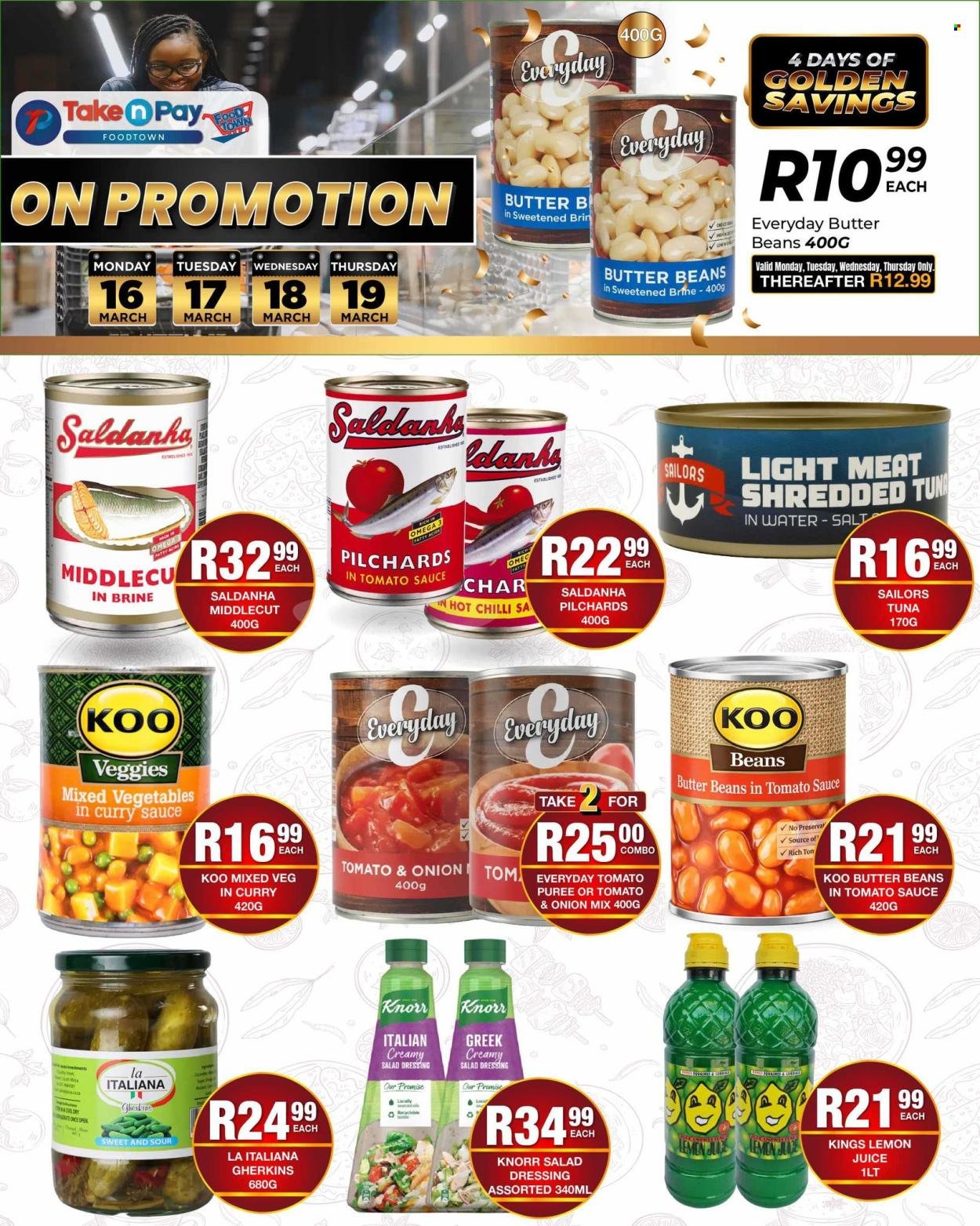 TAKE N PAY specials - From Monday 16 Mar 2026 (2026-03-16 - 2026-03-19) | 9