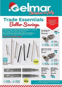 GELMAR specials - From Wednesday 1 Jul 2026