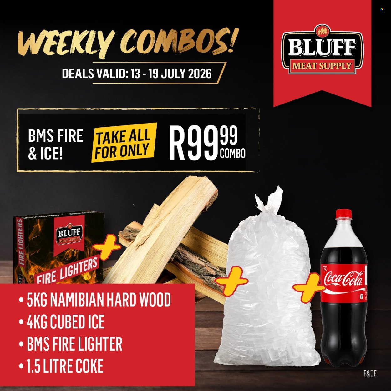 BLUFF MEAT SUPPLY specials - From Monday 13 Jul 2026