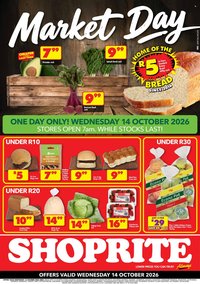 SHOPRITE specials - Market Day Deals