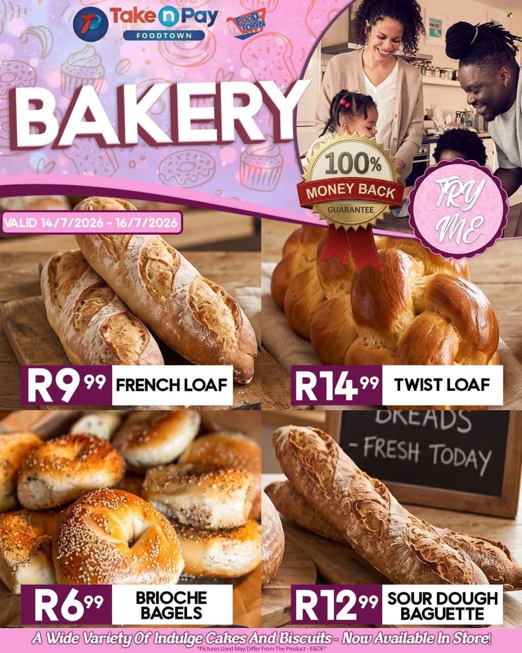 TAKE N PAY specials - From Tuesday 14 Jul 2026