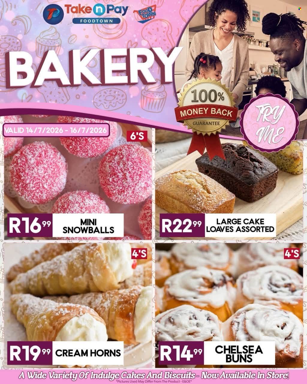 TAKE N PAY specials - From Tuesday 14 Jul 2026