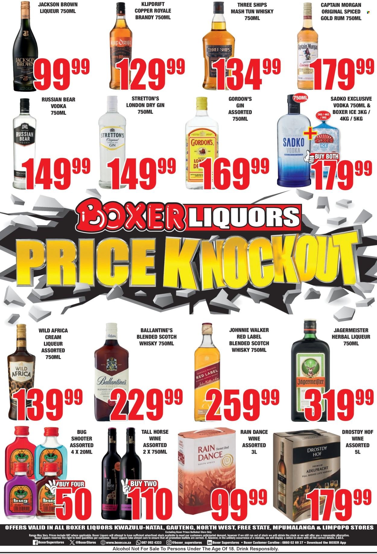BOXER specials - Price Knockout Liquor