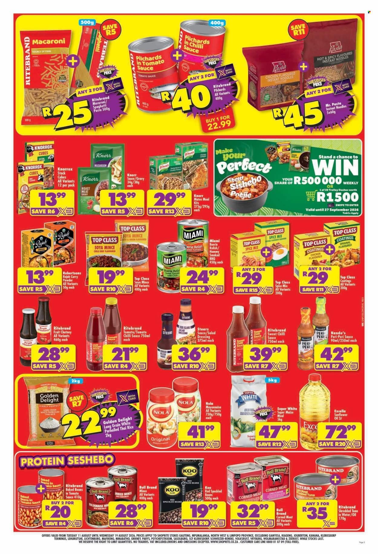 SHOPRITE specials - Major Deals Gauteng