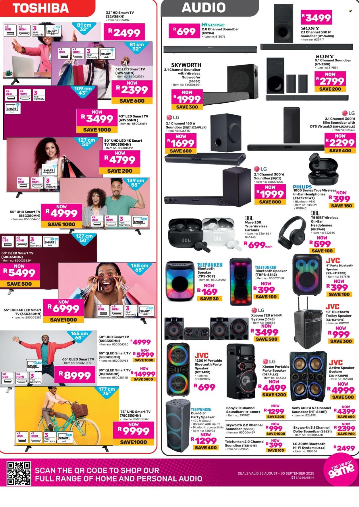 GAME specials - End Of Season Clearance (2025-08-26 - 2025-09-30) | 5