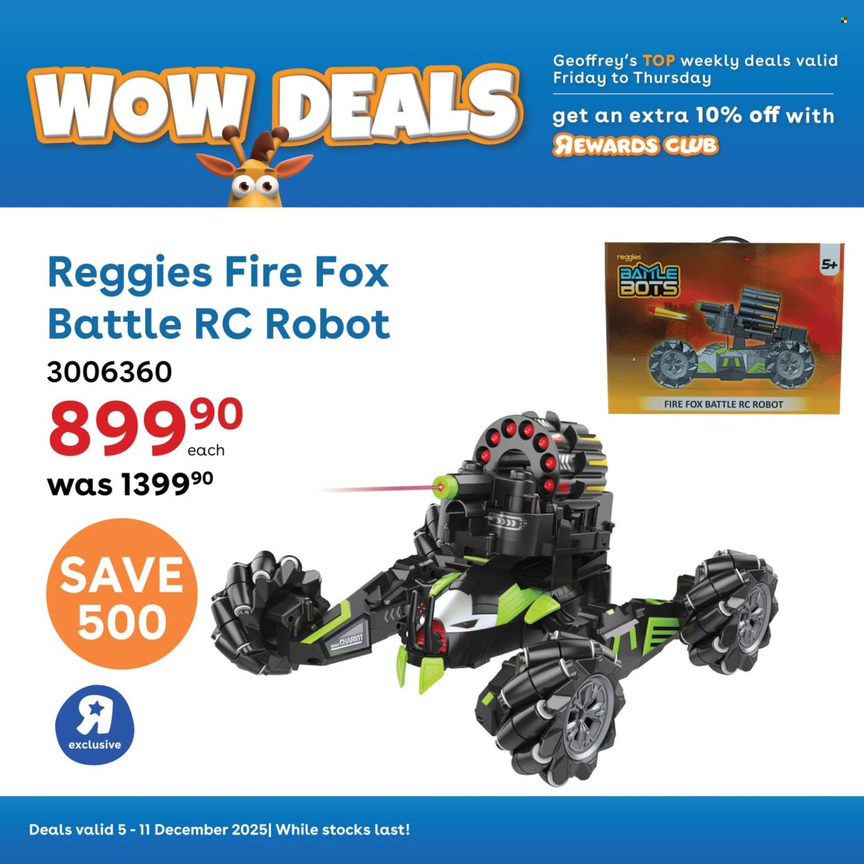 TOYS R US specials - From Friday 5 Dec 2025 (2025-12-05 - 2025-12-11) | 3