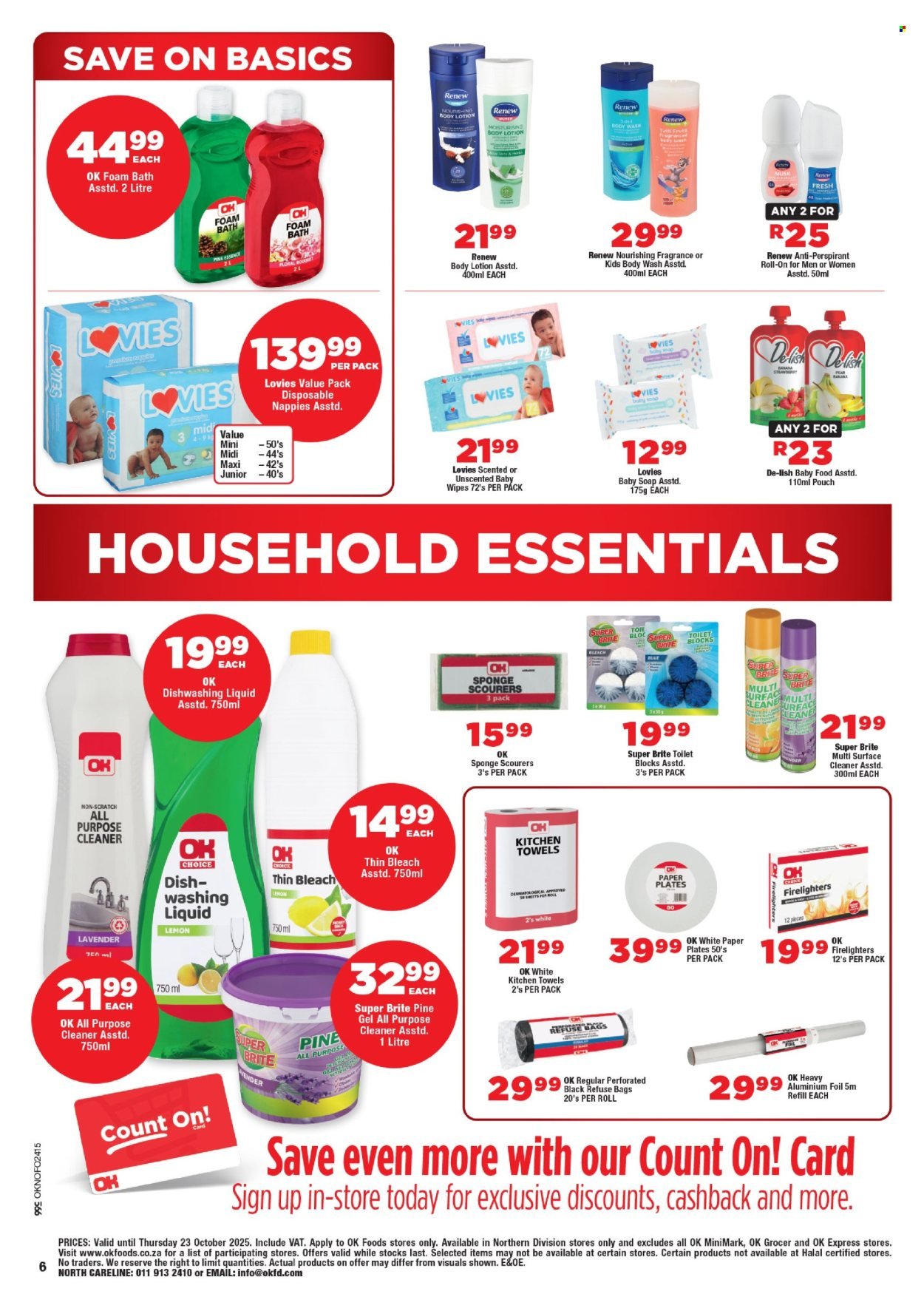 OK FOODS specials - From Wednesday 15 Oct 2025 (2025-10-15 - 2025-10-23) | 6