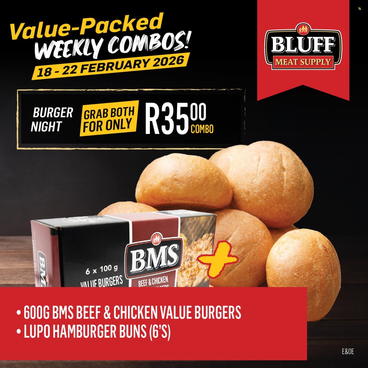 BLUFF MEAT SUPPLY specials - From Wednesday 18 Feb 2026 (2026-02-18 - 2026-02-22) | 10