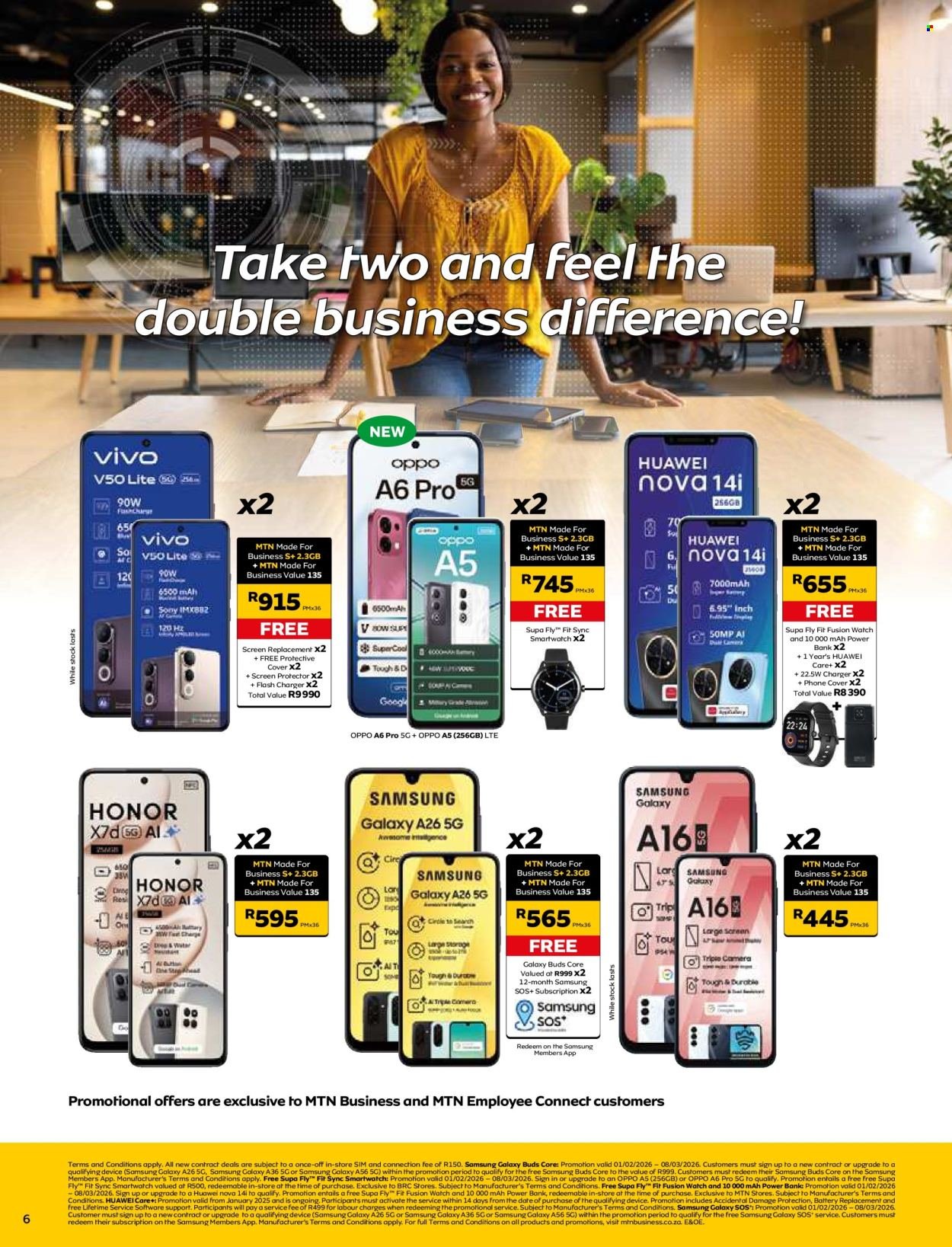 MTN specials - From Sunday 1 Feb 2026 (2026-02-01 - 2026-03-08) | 6