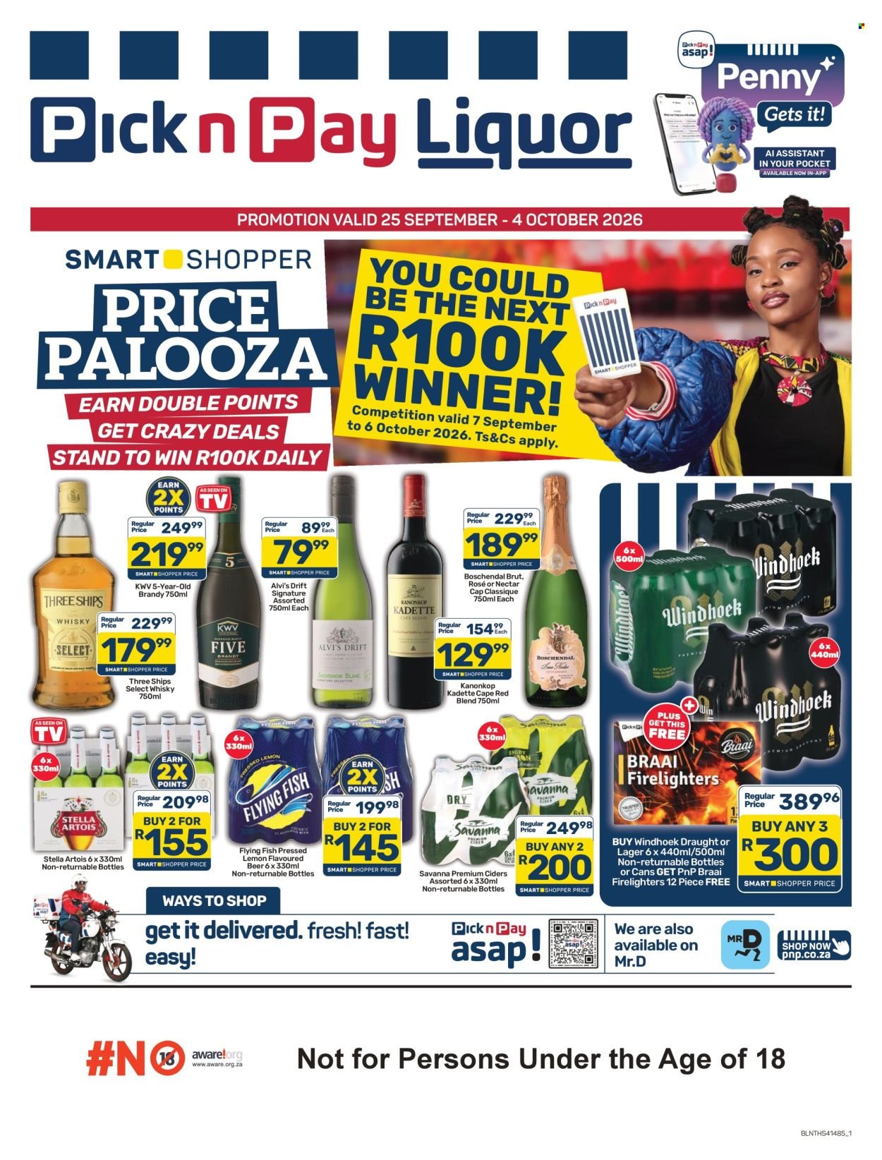 PICK N PAY specials - Liquor Specials