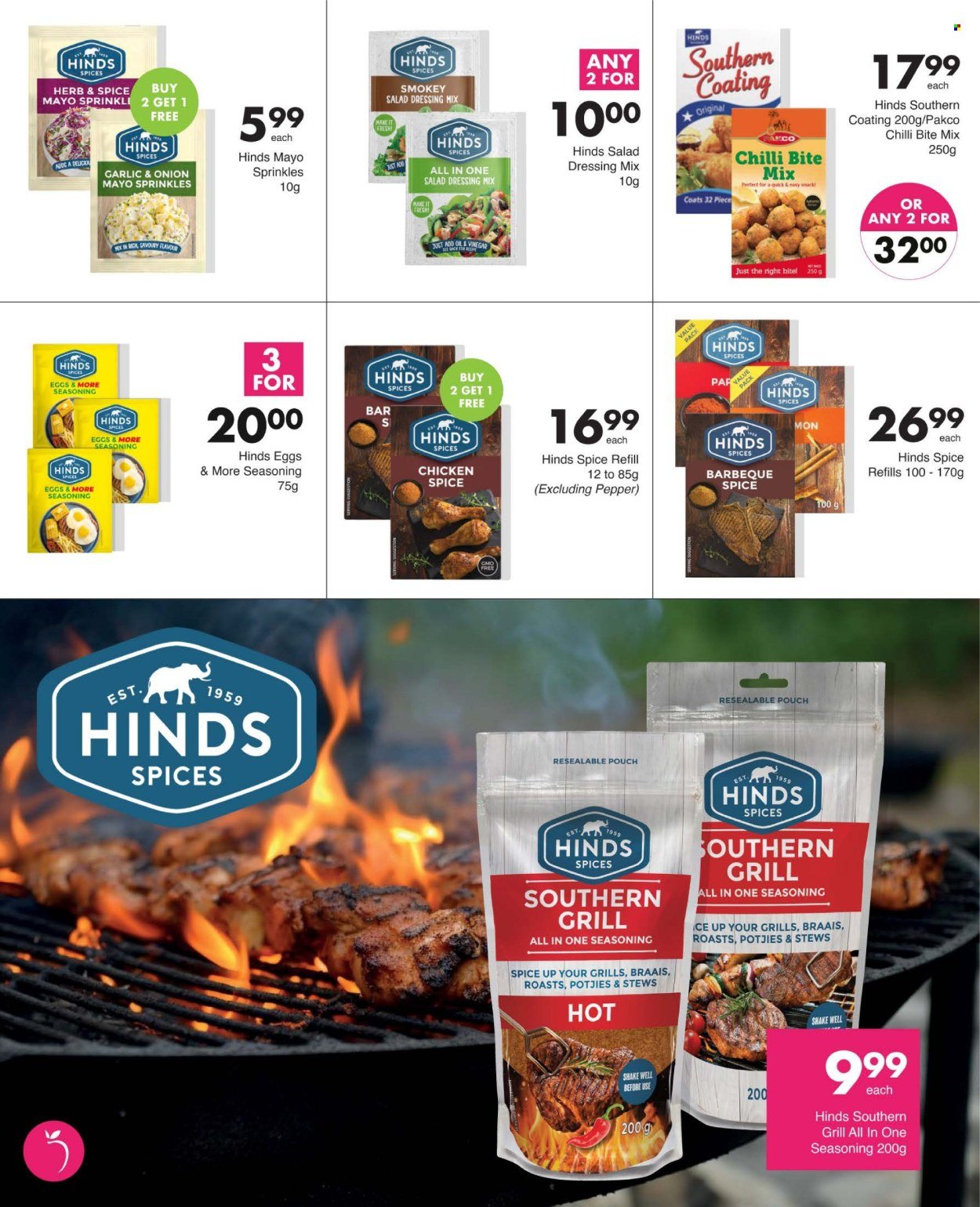 SAVE specials - From Thursday 29 Oct 2026