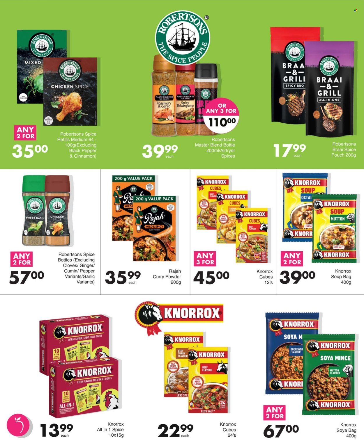 SAVE specials - From Thursday 29 Oct 2026