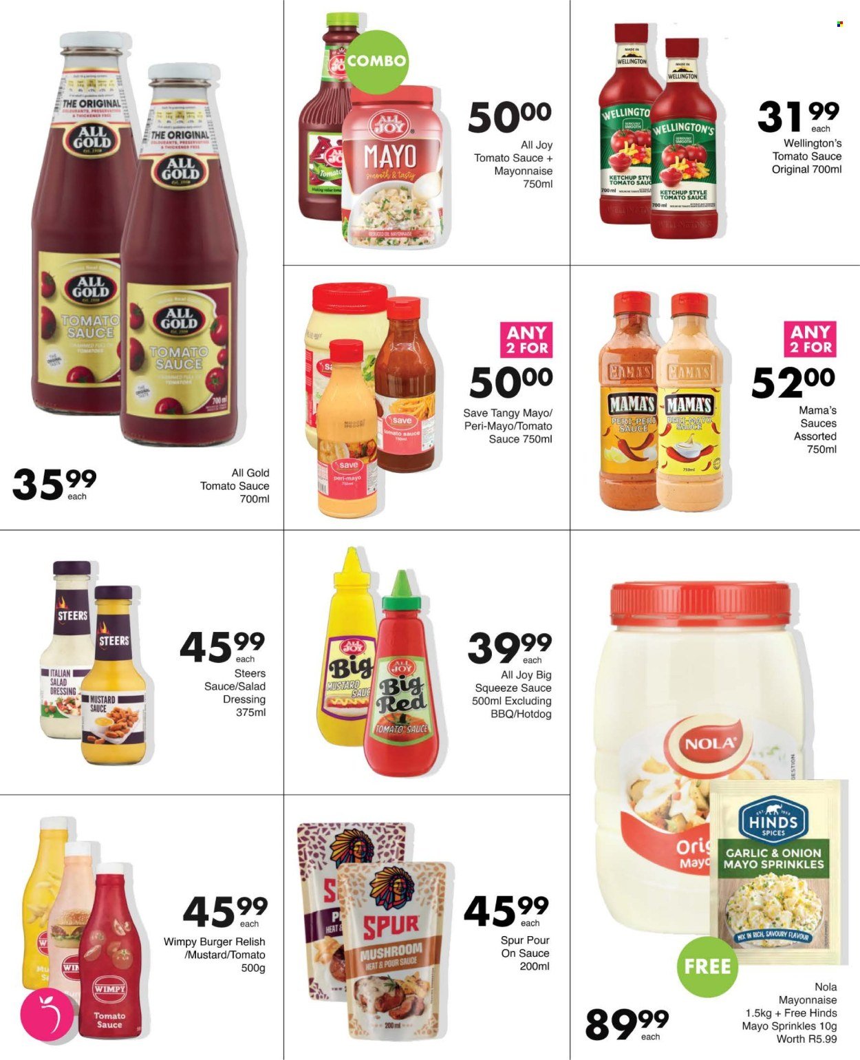 SAVE specials - From Thursday 29 Oct 2026