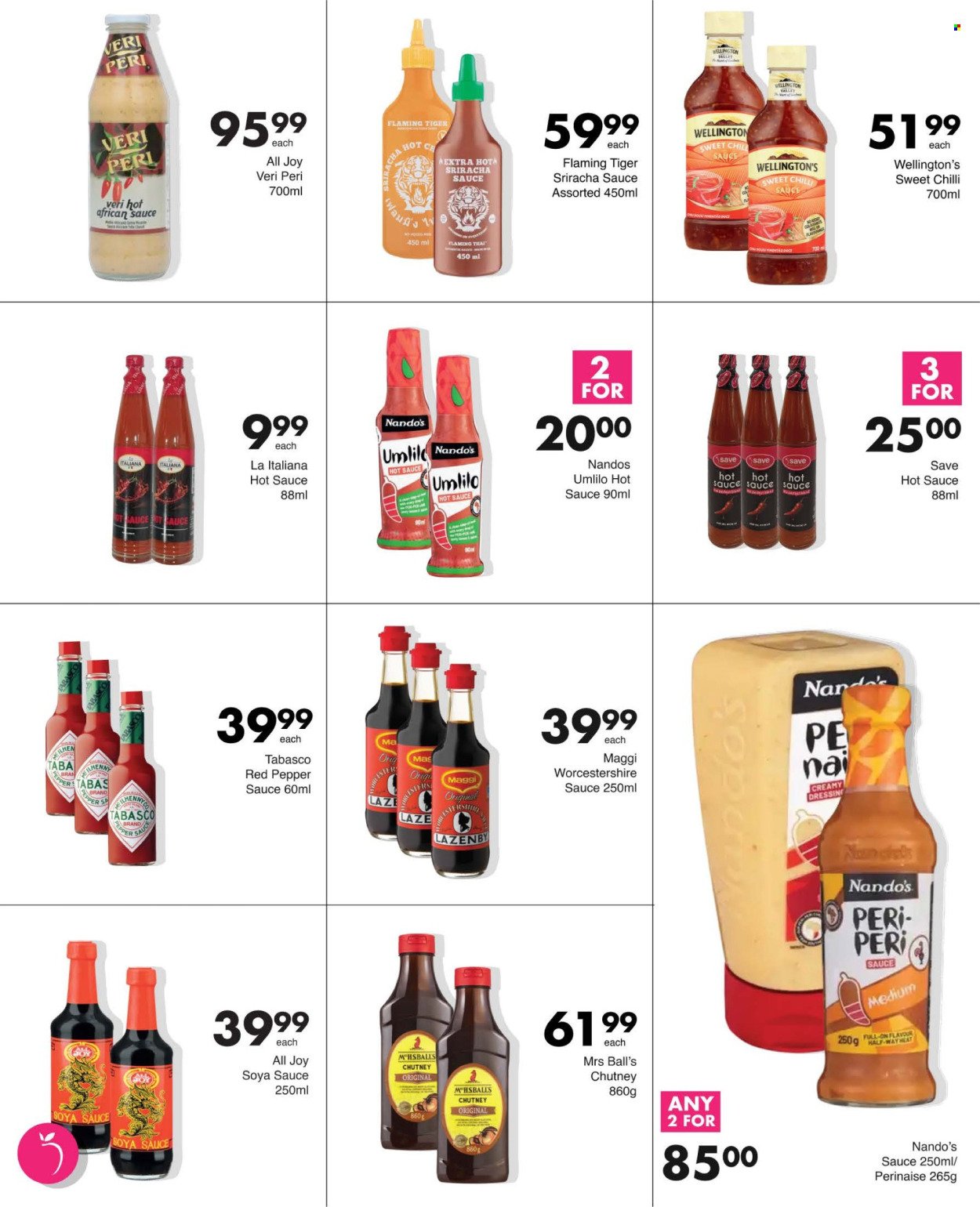 SAVE specials - From Thursday 29 Oct 2026