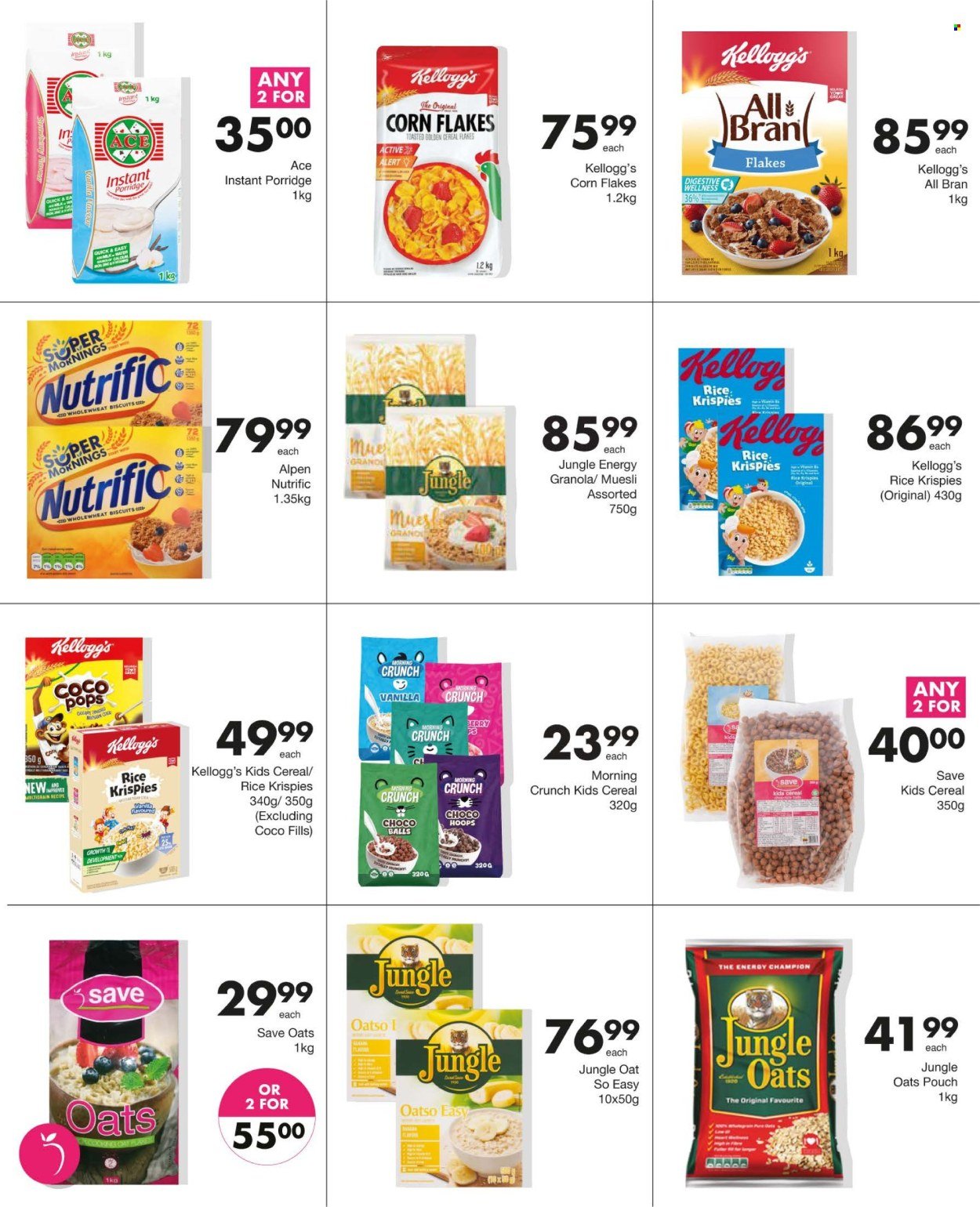 SAVE specials - From Thursday 29 Oct 2026