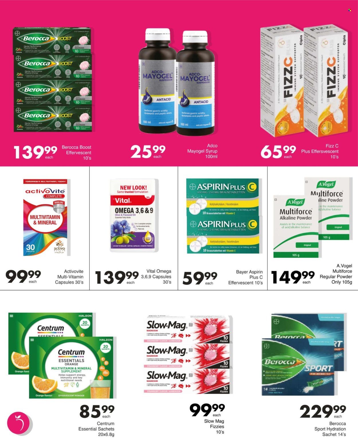 SAVE specials - From Thursday 29 Oct 2026