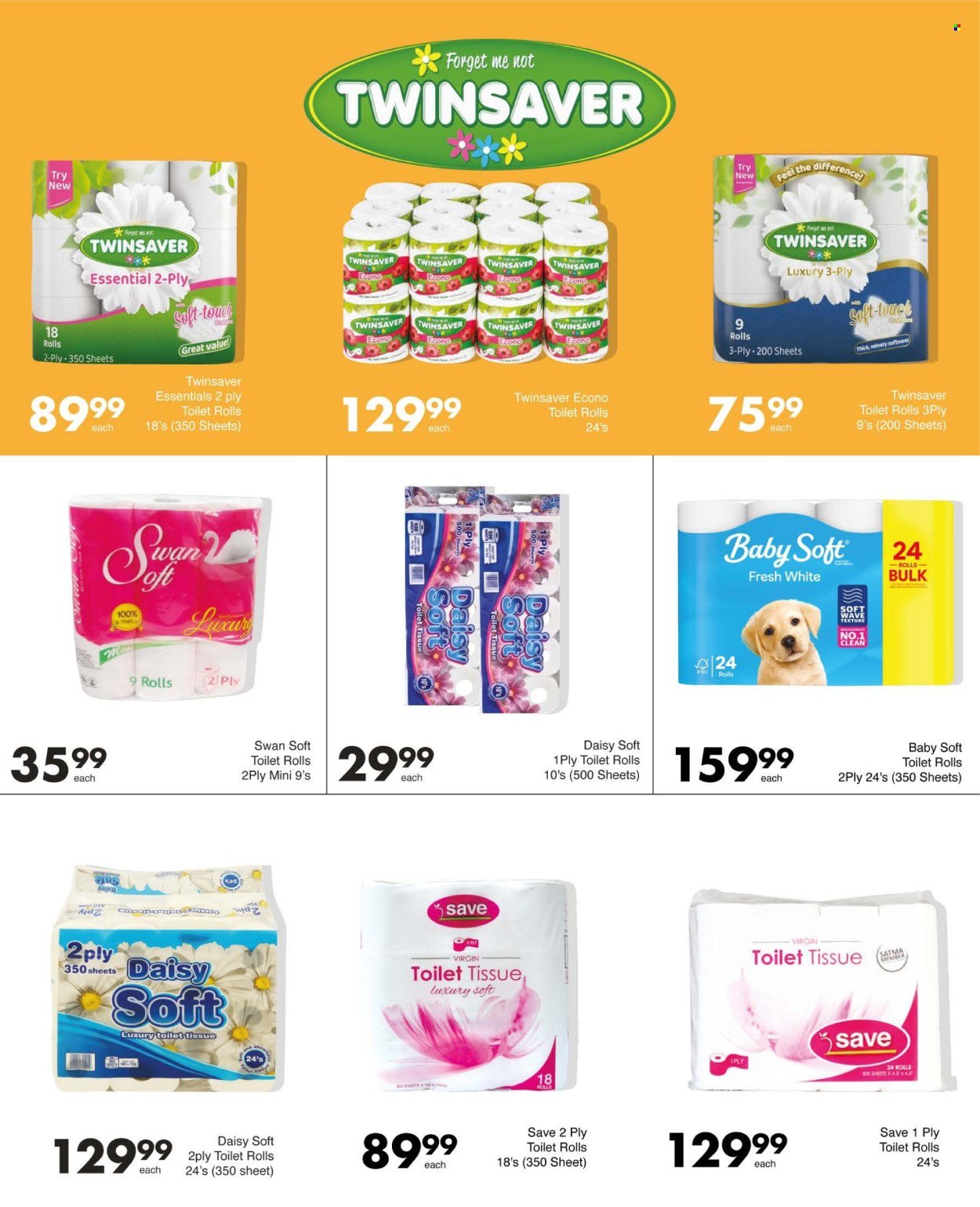 SAVE specials - From Thursday 29 Oct 2026