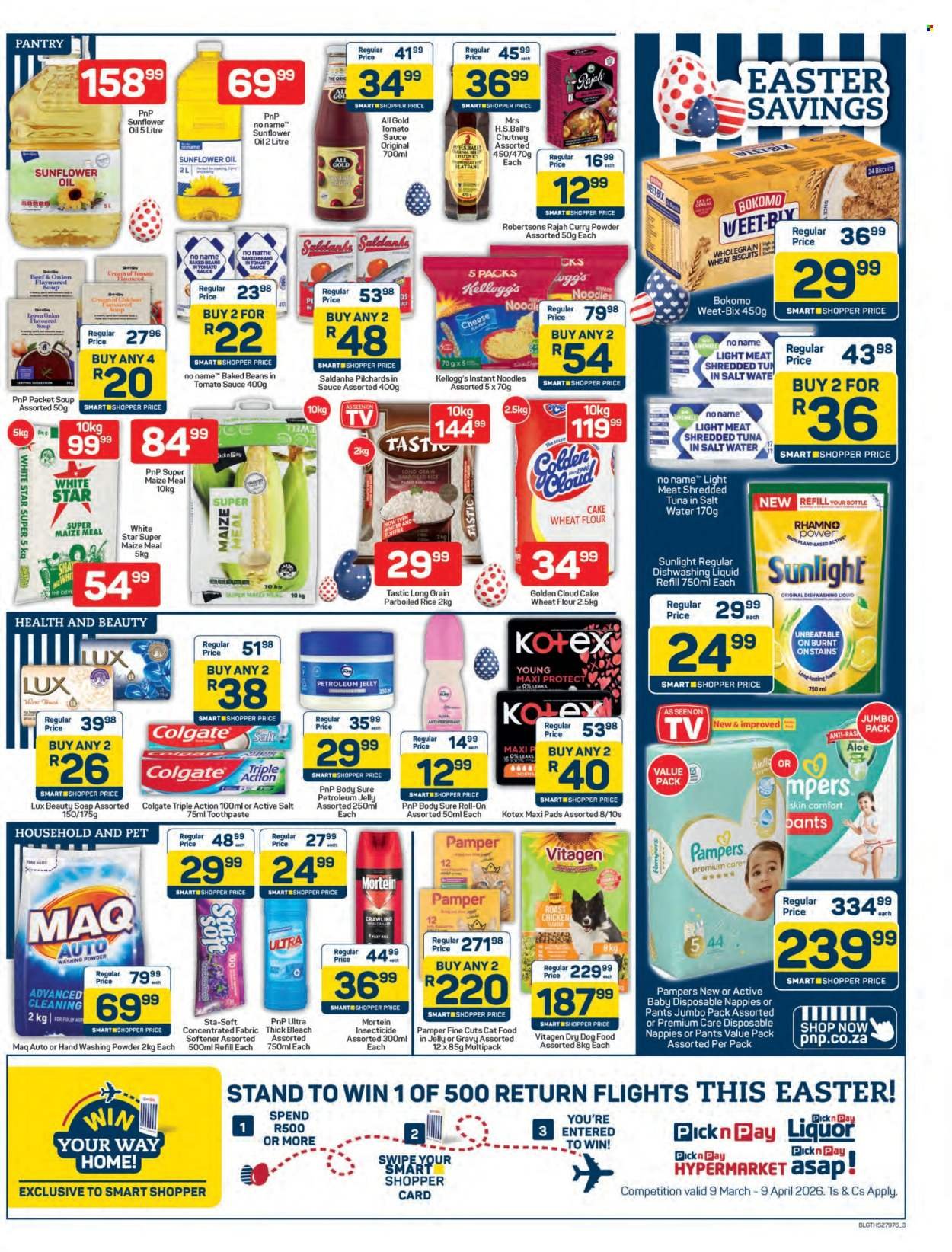 PICK N PAY specials - Easter Specials (2026-03-09 - 2026-03-24) | 3