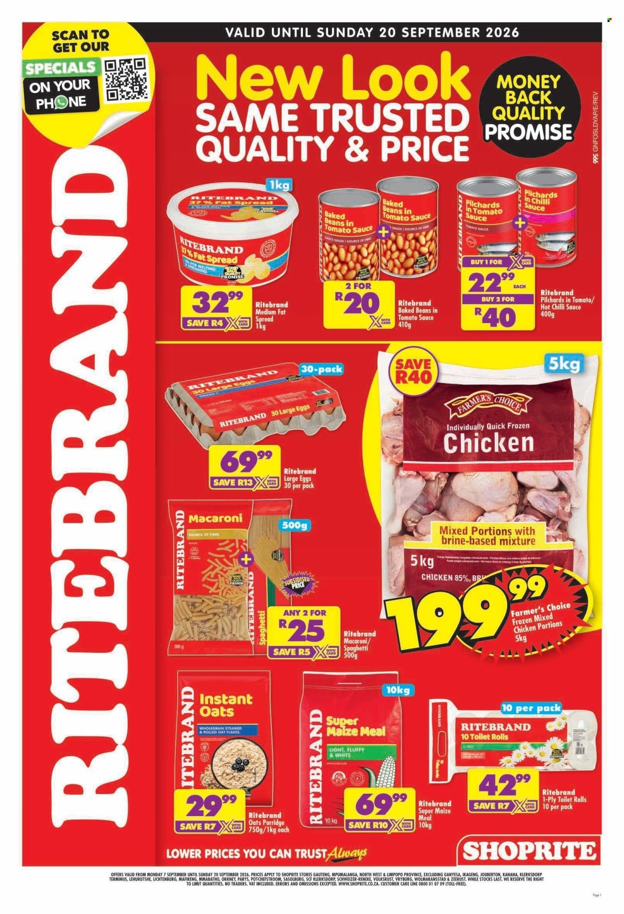 SHOPRITE specials - Ritebrand Savings Gauteng