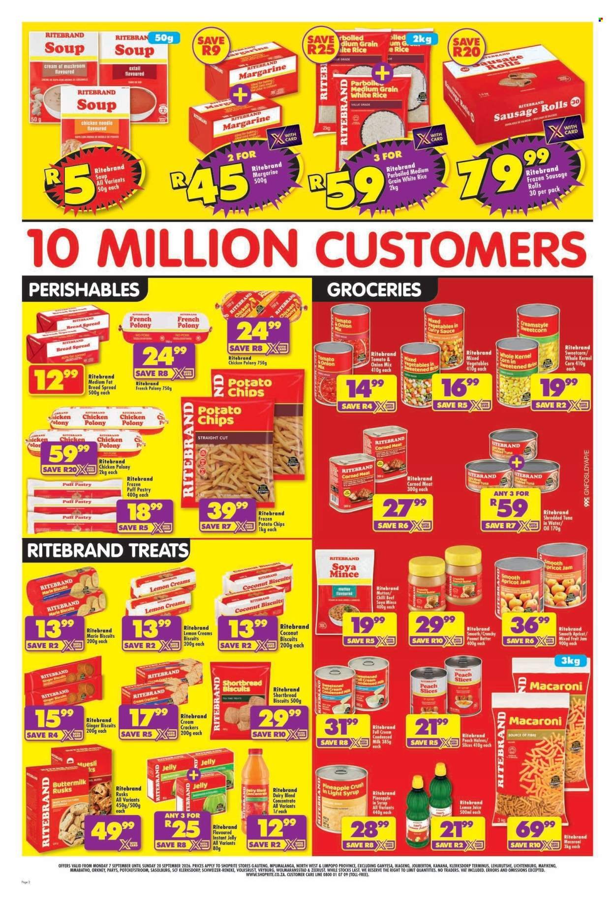SHOPRITE specials - Ritebrand Savings Gauteng