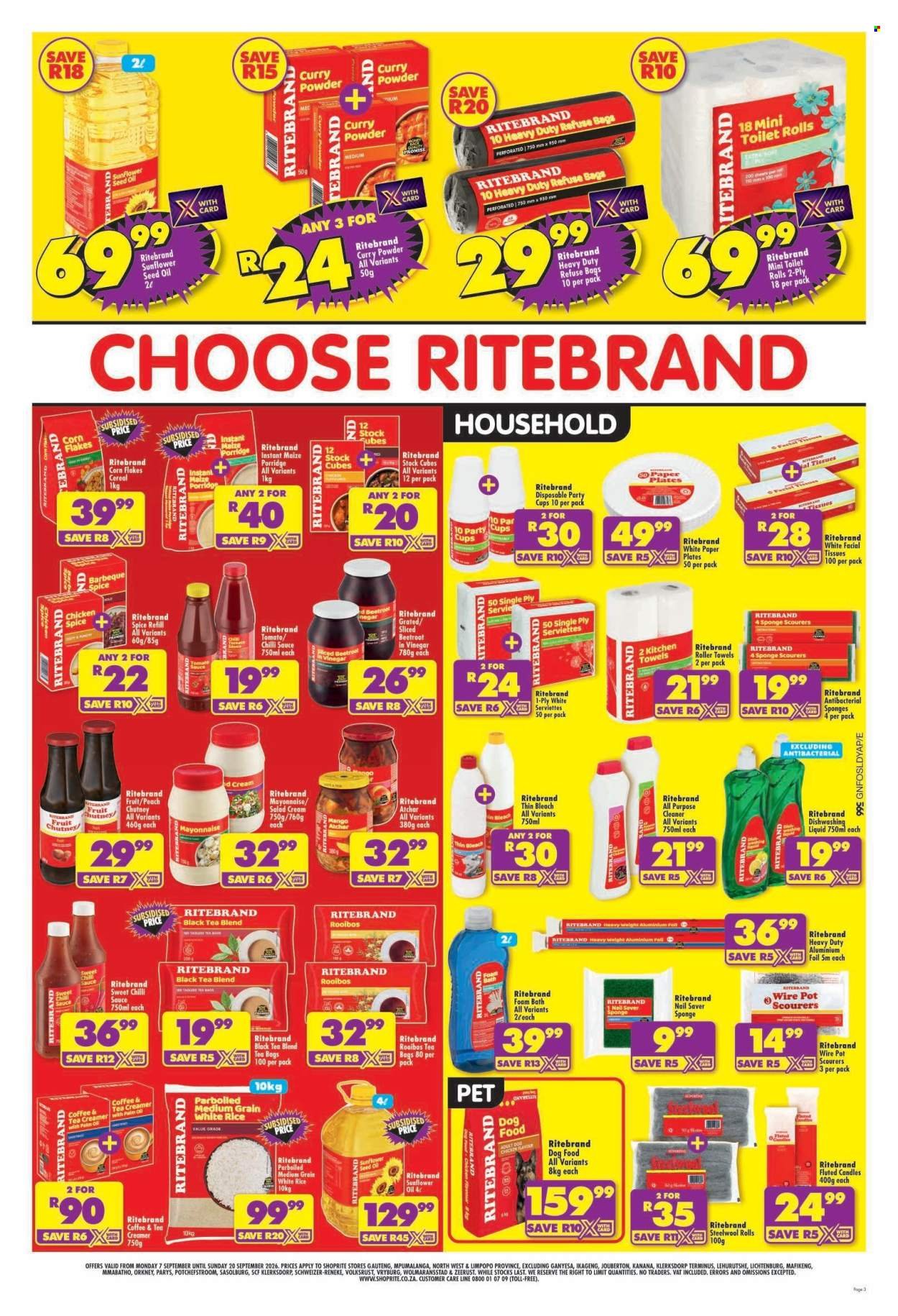 SHOPRITE specials - Ritebrand Savings Gauteng
