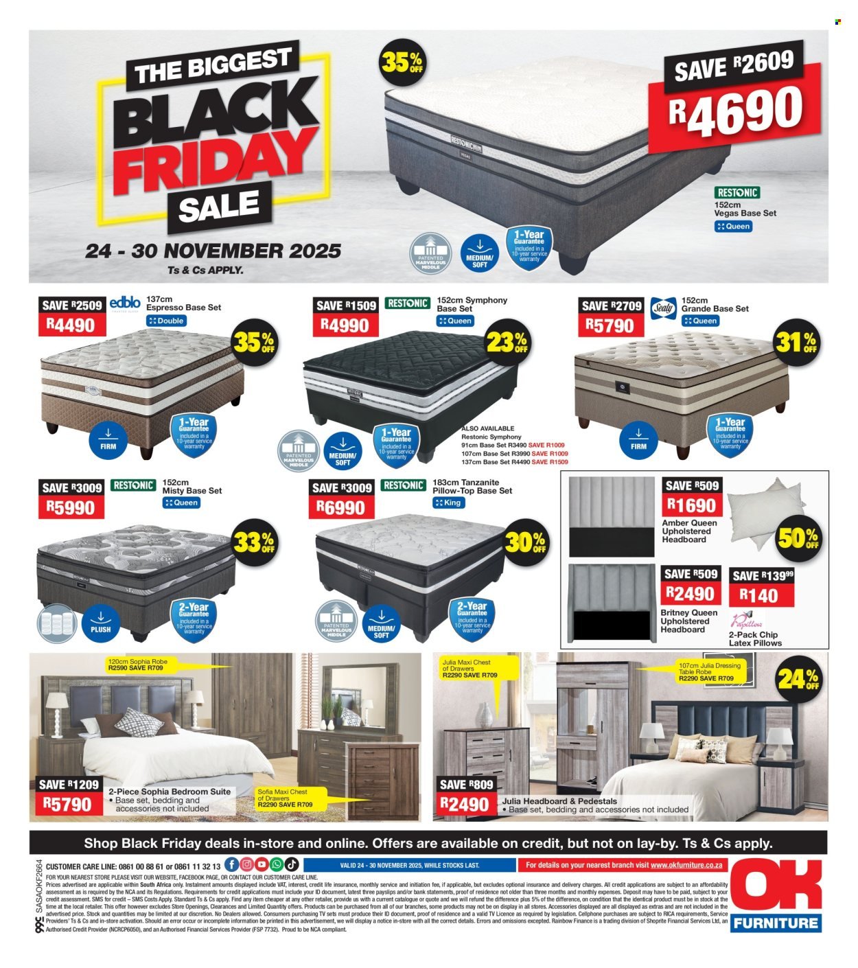 OK FURNITURE specials - From Monday 24 Nov 2025 (2025-11-24 - 2025-11-30) | 8