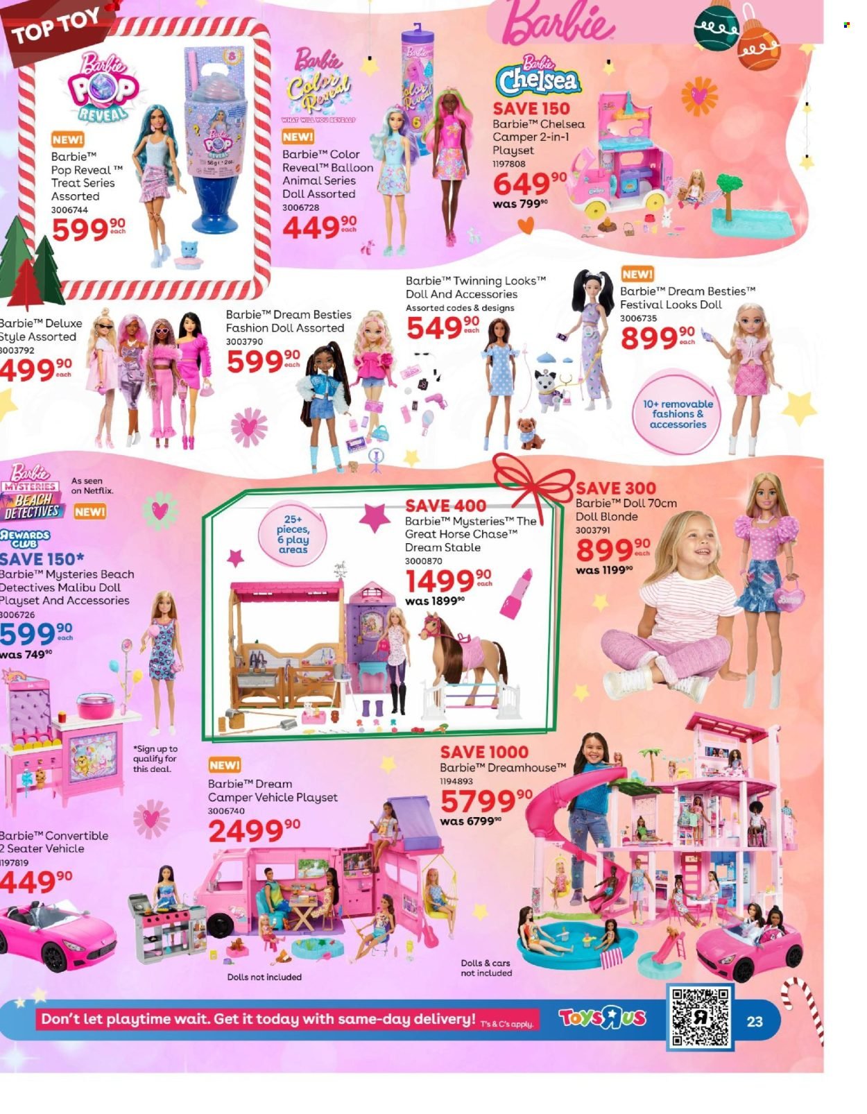 TOYS R US specials - From Thursday 23 Oct 2025 (2025-10-23 - 2025-12-31) | 23