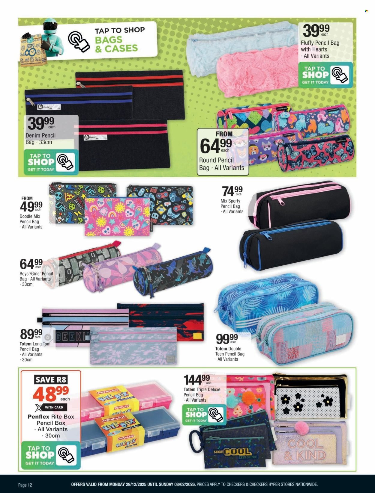 CHECKERS specials - Back To School Promotion (2025-12-29 - 2026-02-08) | 12