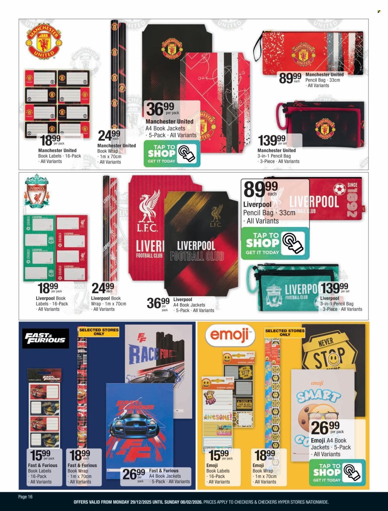 CHECKERS specials - Back To School Promotion (2025-12-29 - 2026-02-08) | 16